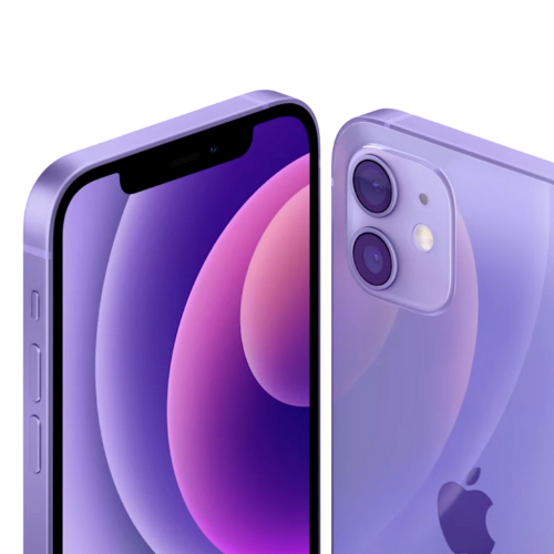 Unlocked iPhone 12 256GB in Purple - No Face ID | Eco-Friendly Smartphone for Work, Travel & Daily Use
