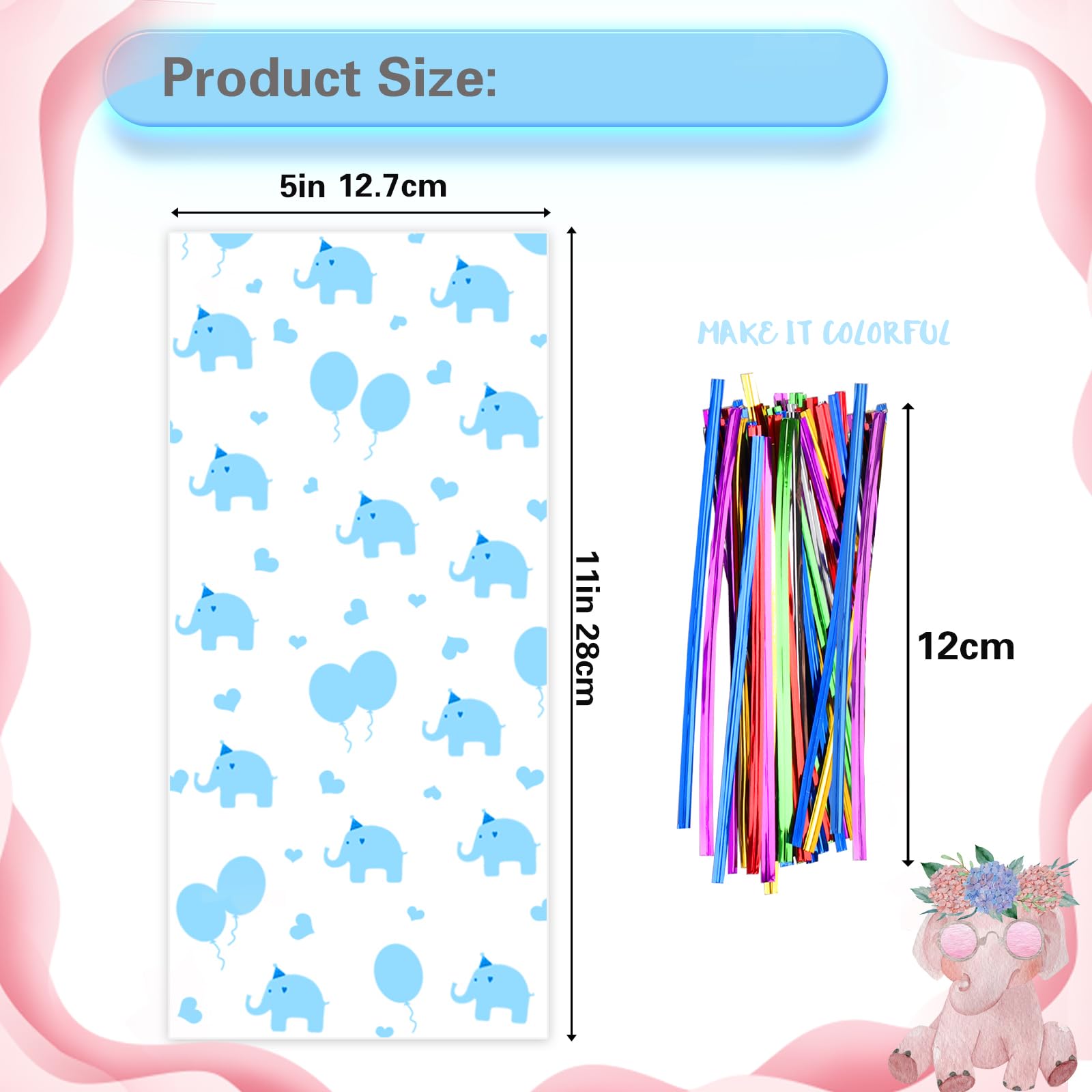 100 Pcs 5