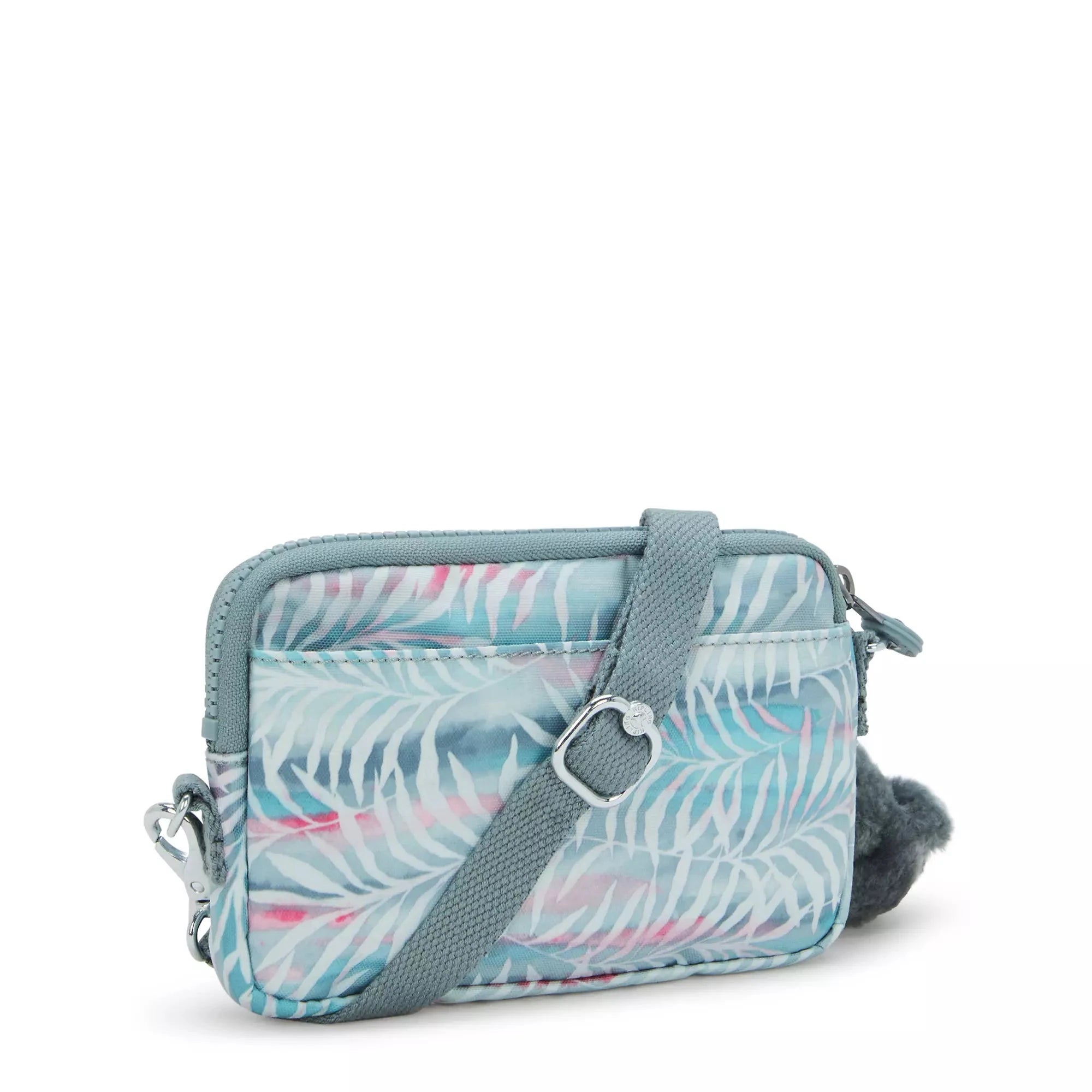 Kipling Limmo Printed Crossbody Bag - Palm Tree Leaves Design, Lightweight & Durable Shoulder Purse for Women | Perfect for Travel, Shopping & Everyday Use