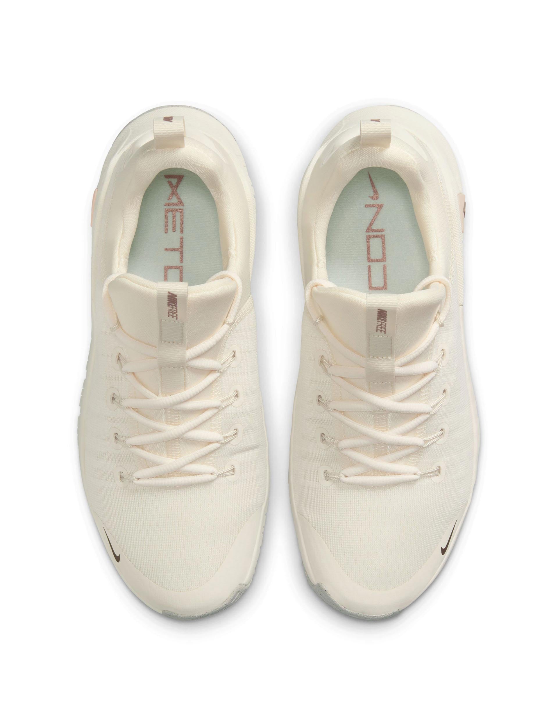 Nike Free Metcon 6 Training Shoes - Pale Ivory/Guava Ice/Sail/Metallic Red Bronze | CrossFit, Gym & Weightlifting Workouts for Men & Women