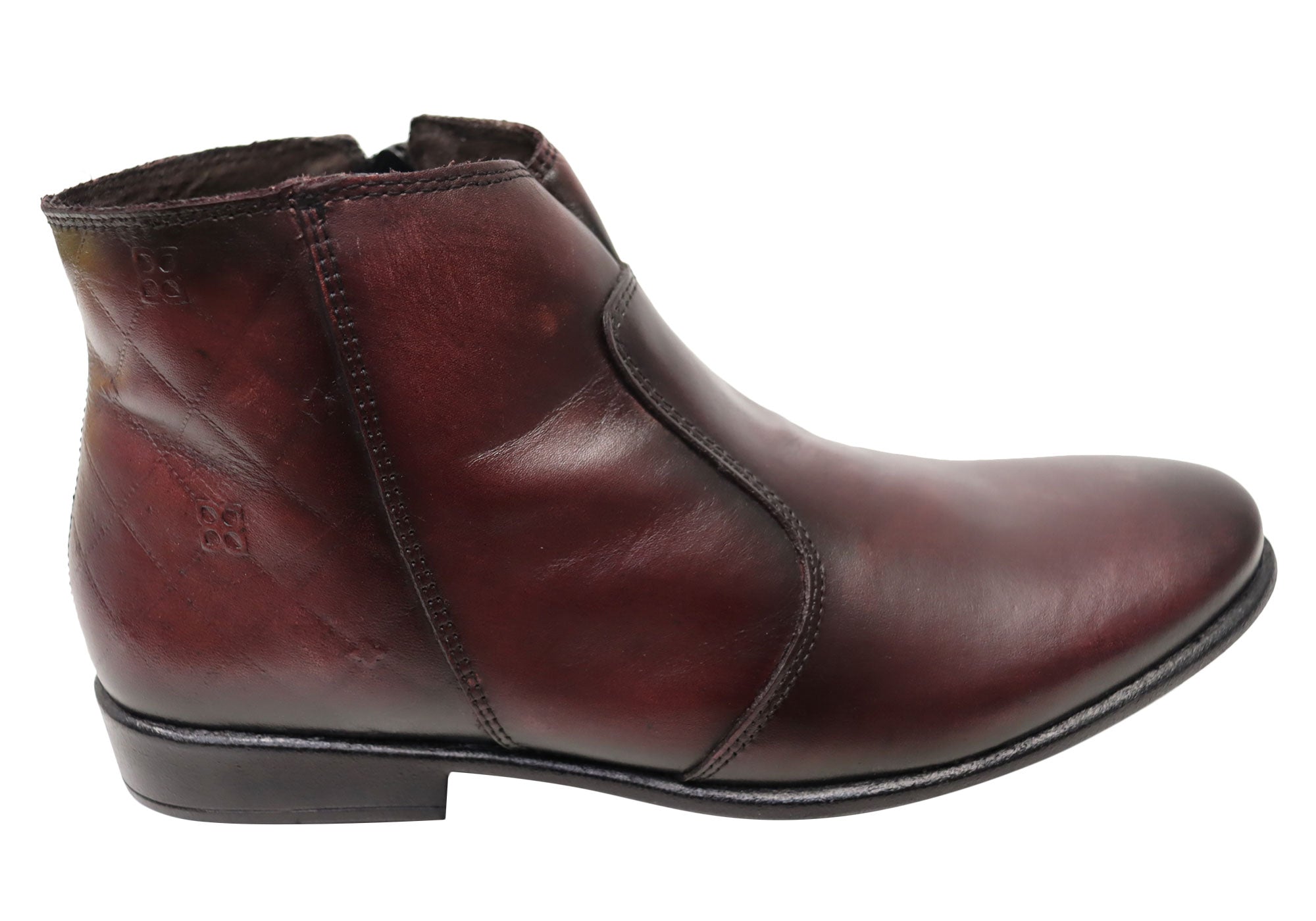 Perlatto Morgan Women's Comfortable Leather Ankle Boots - Brazilian Made Leather Shoes for Women - Perfect for Office, Casual Wear & Fall Fashion