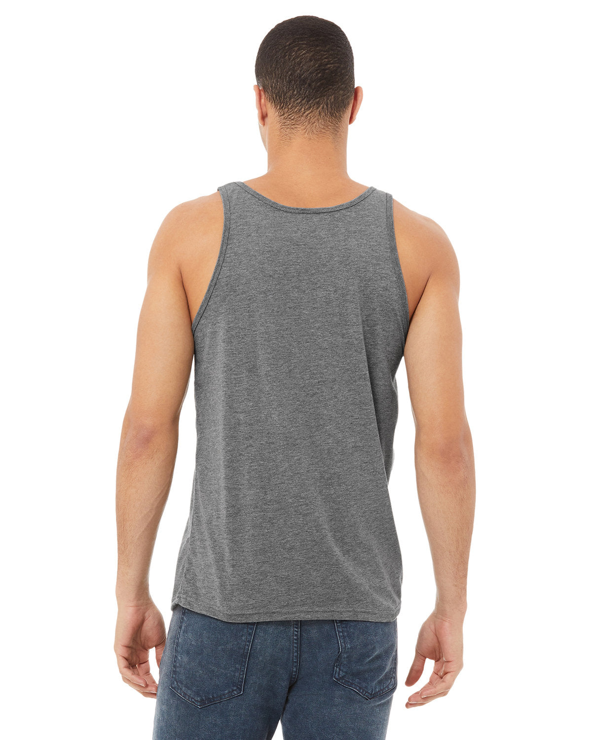 Bella + Canvas 3484 Unisex Triblend Tank Top - Soft Comfortable Sleeveless Shirt for Men & Women - Perfect for Gym, Yoga, Running & Summer Outfits