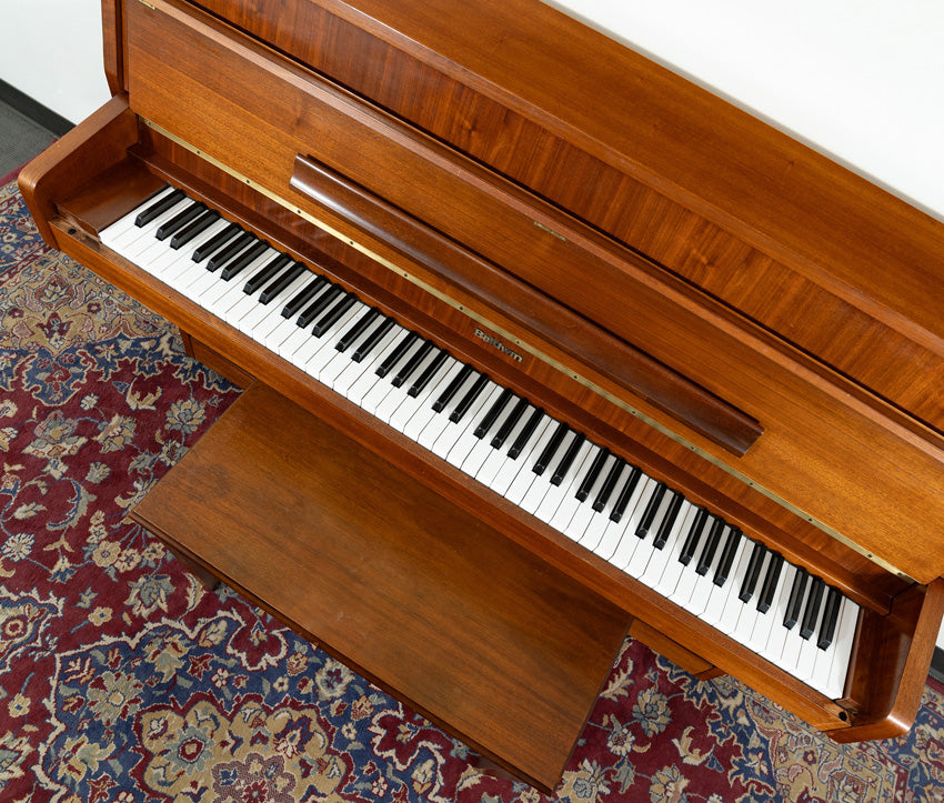 Baldwin 43 Acrosonic E 140 Walnut Upright Piano - Used (Serial: 14846111) | Perfect for Home, Studio & Music Classrooms | Vintage Piano with Rich Tone