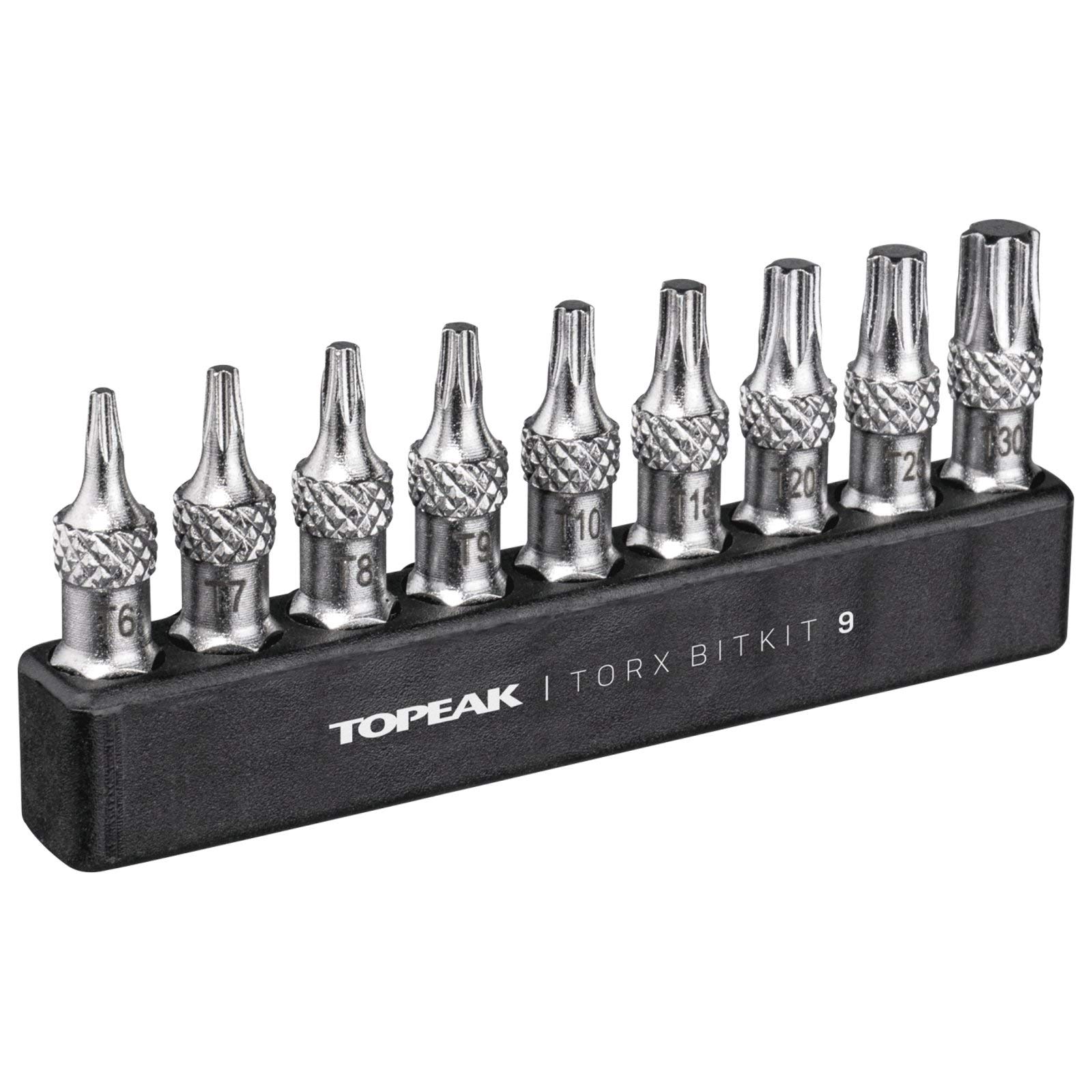 TOPEAK Torx BitKit - 9-in-1 Multi-Tool Set for Bicycle & Motorcycle Repair | Universal Fit for Adults | Colorful Durable Tools | Perfect for Roadside Repairs & DIY Maintenance