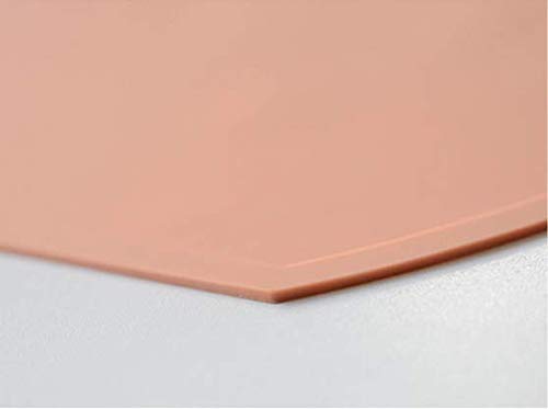LONGFITE Non-Slip Silicone Placemats for Kids - Set of 4 Thick Durable Table Mats (Gray) - Perfect for Dining, School Lunch, and Family Meals