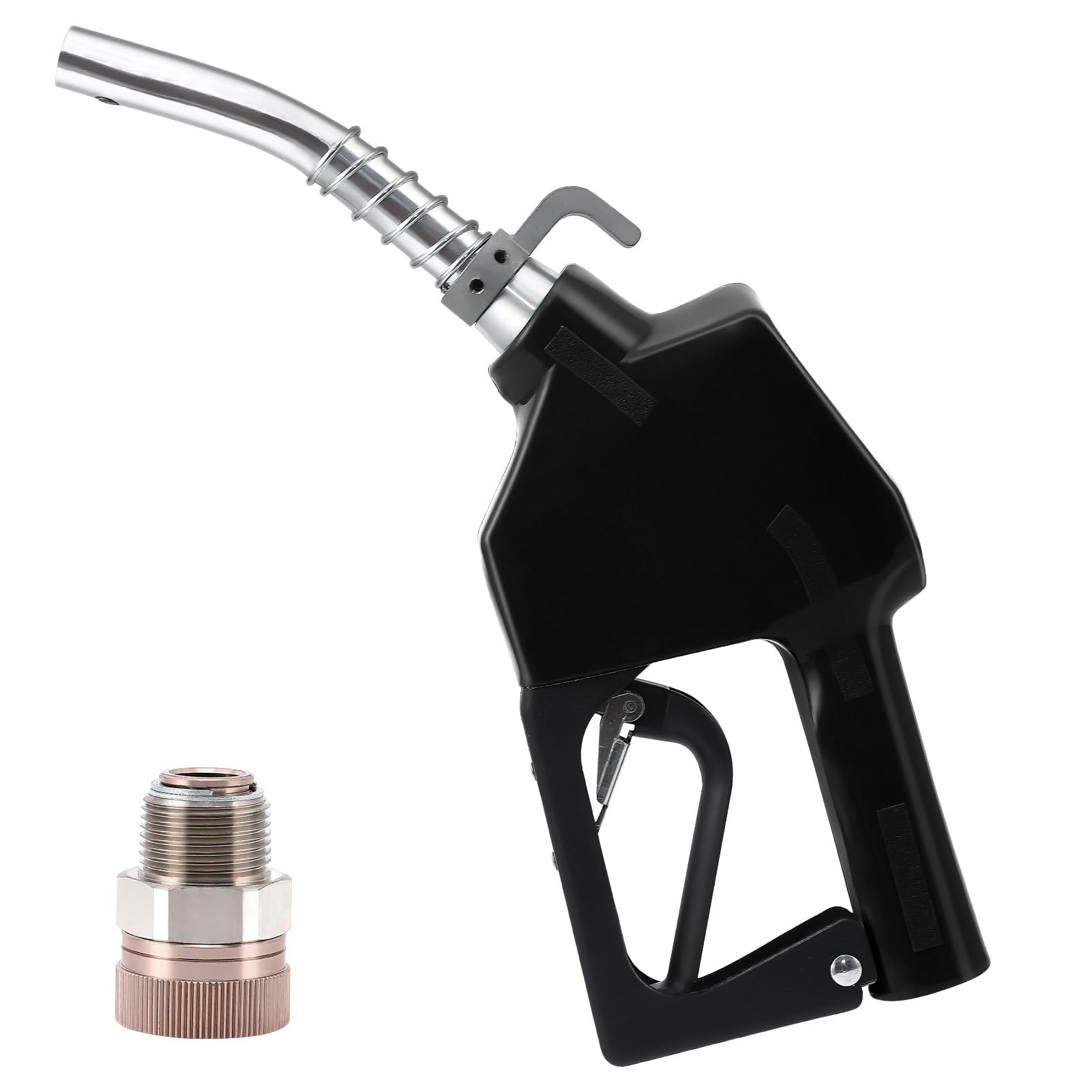 GARVEE 3/4 Inch NPT Auto Fuel Nozzle 13/16 Inch Spout 16 GPM with Swivel - High Flow Gasoline Diesel Nozzle for Trucks, Tractors, Boats & Industrial Equipment - Perfect for Fuel Transfer, Refueling & Fleet Maintenance