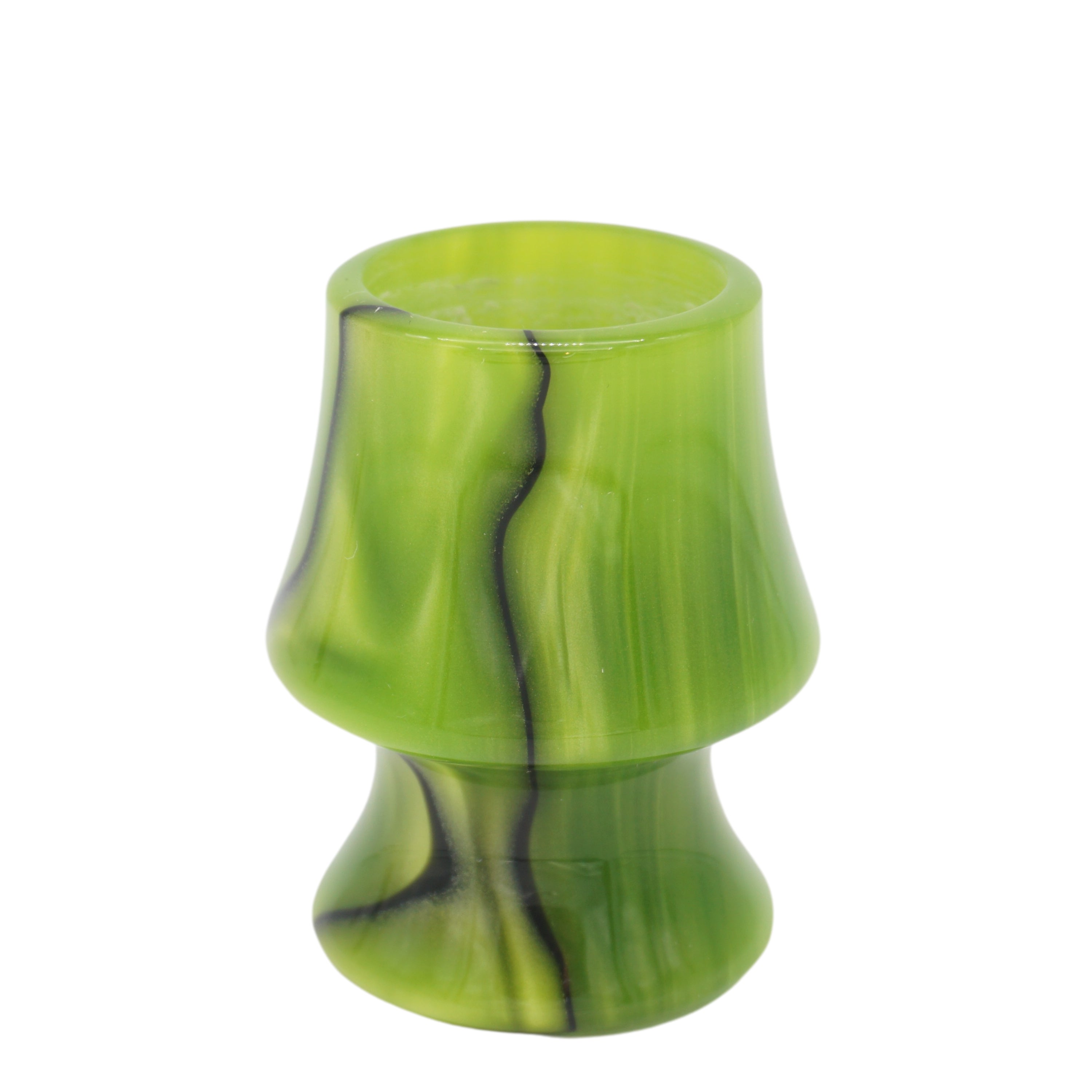 Premium Handcrafted Toxic Green Shaving Brush Handle - Fits 24mm & 26mm Knots - Perfect for Wet Shaving, Grooming Kits & Barber Shops