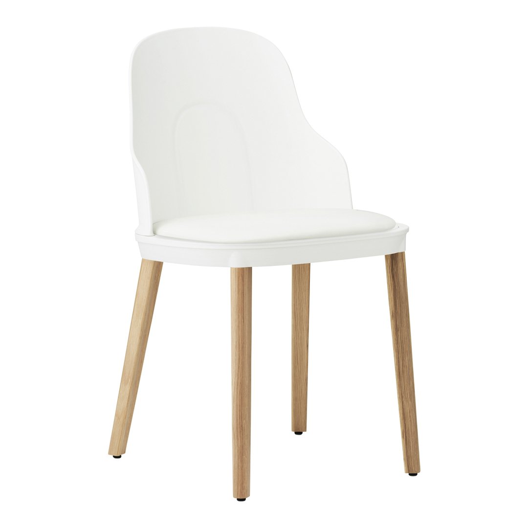 Allez Dining Chair - Upholstered Seat for Kitchen, Dining Room & Office - Comfortable Modern Chair for Home & Restaurant Use