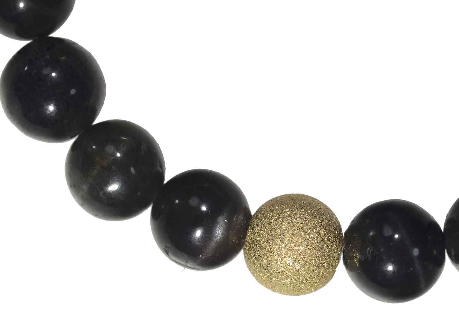 uGems Stretch Bracelets for Women - Genuine Gemstone Beaded Elastic Wristbands for Yoga, Meditation & Everyday Wear