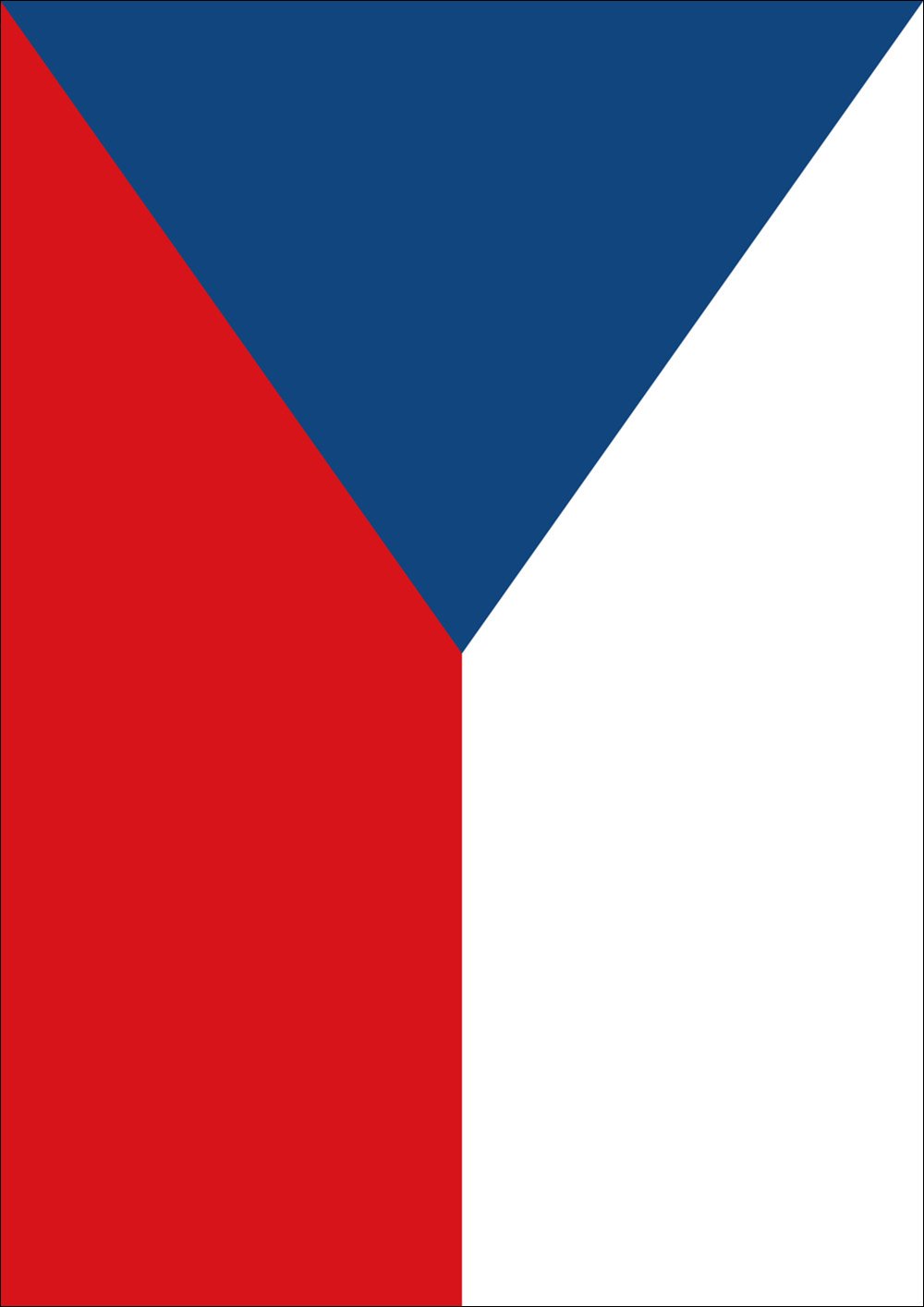 Czech Republic Flag 12.5