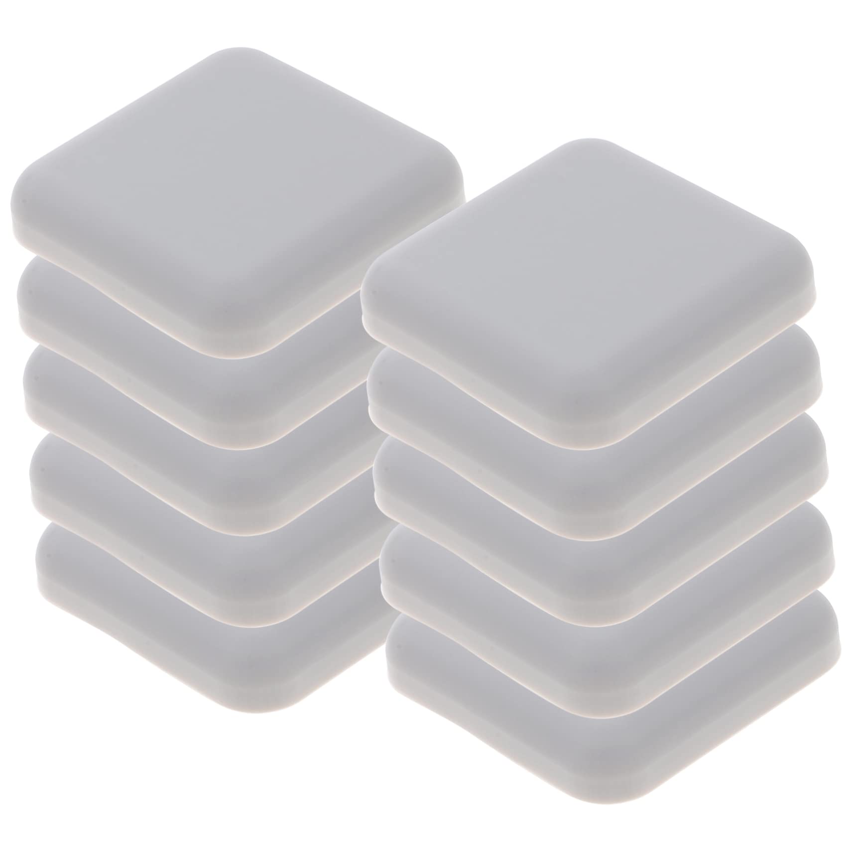 10PCS Silicone Door Knob Guard - Self Adhesive Wall Protector for Home & Office (Grey) - Prevent Wall Damage