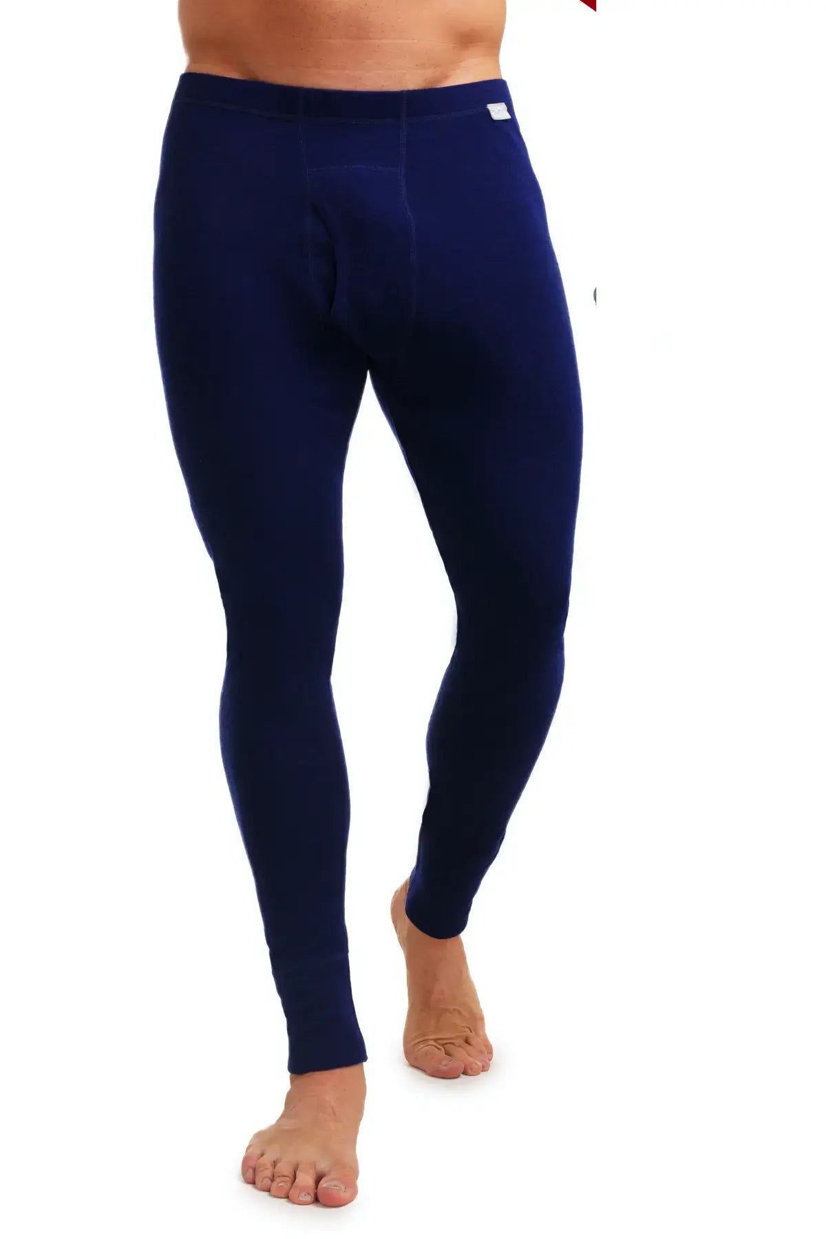Premium Men's Merino Wool Pants 250 Navy Blue - Comfortable & Durable for Outdoor Activities, Travel & Work