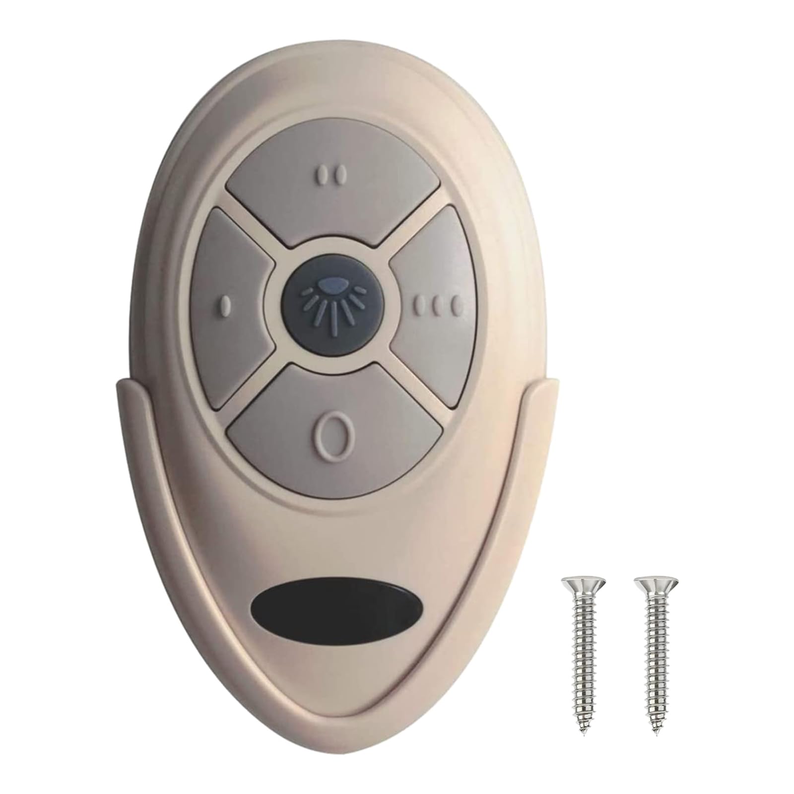 35T1 Ceiling Fan Remote Control Replacement for Harbor Breeze Allen Roth - 303.9MHz, 3-Speed with Light Dimmer & Learn Key - Compatible with FAN-11T, FAN-53T, FAN-HD, L3HFAN35T, FAN-35T, L3HFAN35T1, FAN-35T1 (Remote Only) - Perfect for Living Room, Bedroom, or Office Fan Control