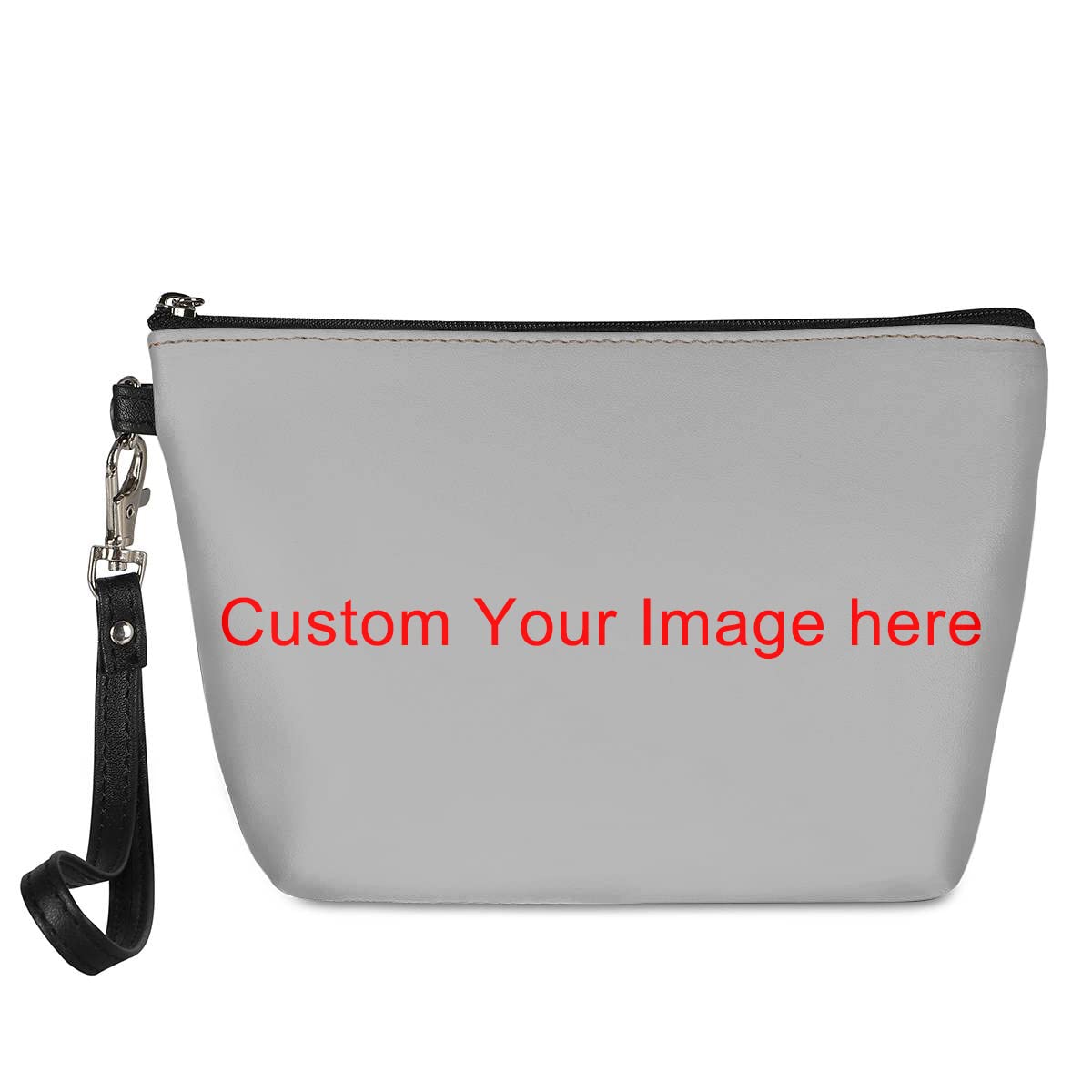 UNICEU Personalized Makeup Bag with Zipper - Custom Cosmetic & Toiletry Organizer Pouch for Women & Girls - Perfect for Travel, Gym, and Daily Essentials Storage
