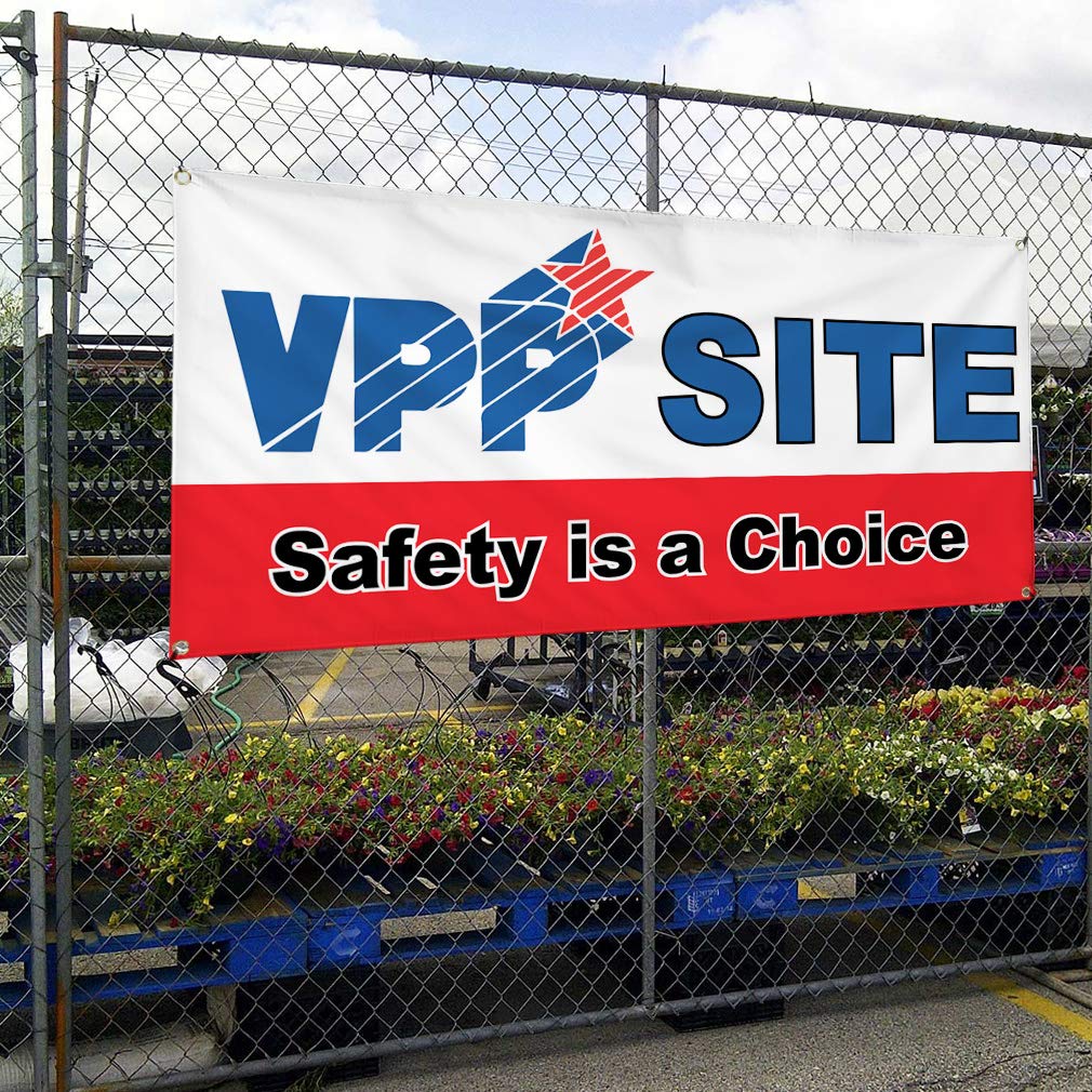 Durable Vinyl Banner - Multiple Sizes (60x144 Inches) with 10 Grommets | Weatherproof, Industrial Strength for Outdoor Yard Signs, Site Safety & Lifestyle Use | Perfect for Construction Sites, Events, Business Advertising & Backyard Decor