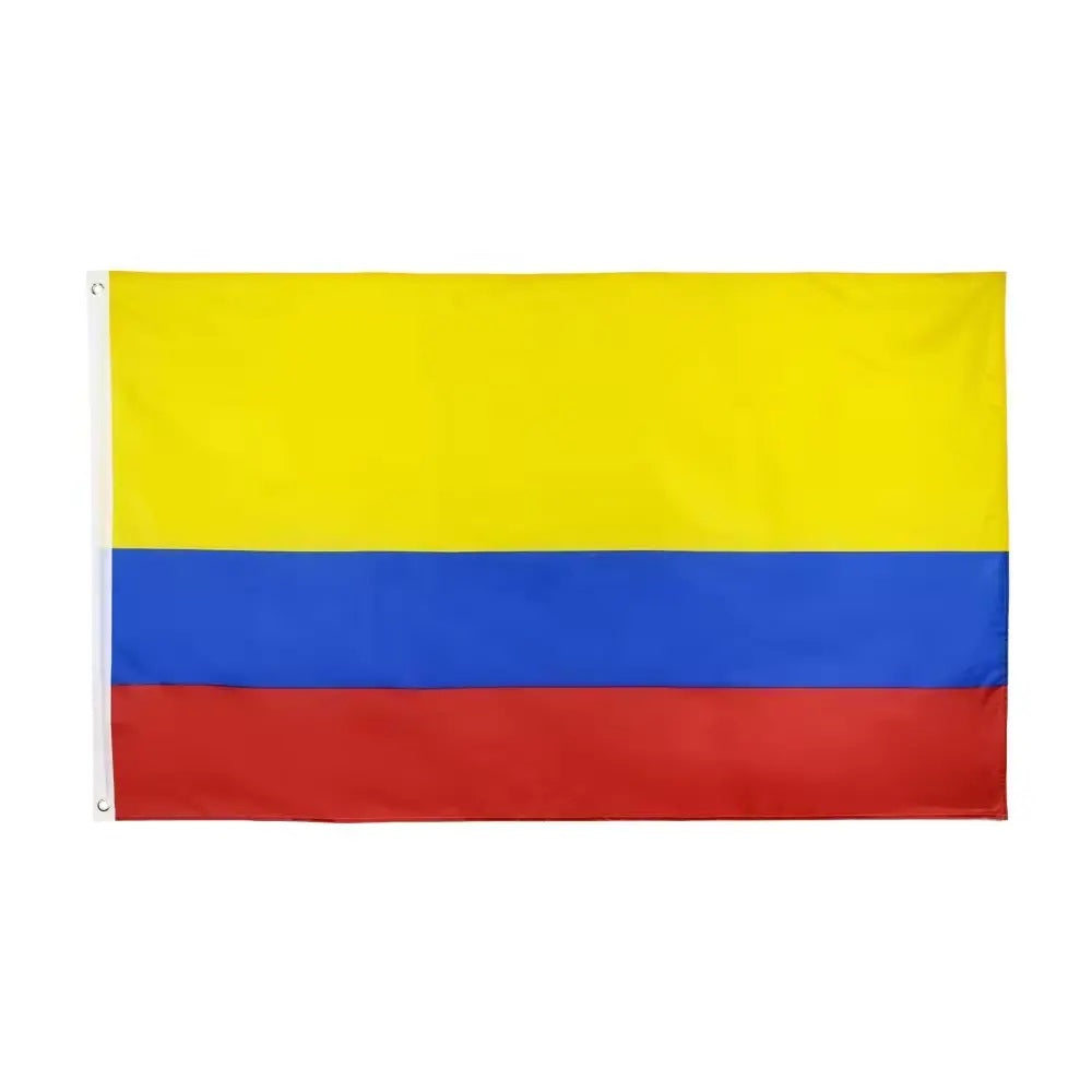 Colombia Flag 90x150cm - Large Colombian National Flag for Outdoor, Indoor, Sports Events & Patriotic Decorations