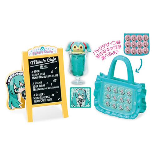 Hatsune Miku Cafe Miniature Doll Furniture Set - Anime Figure Accessories for Collectors, Perfect for Diorama Displays & Dollhouse Scenes
