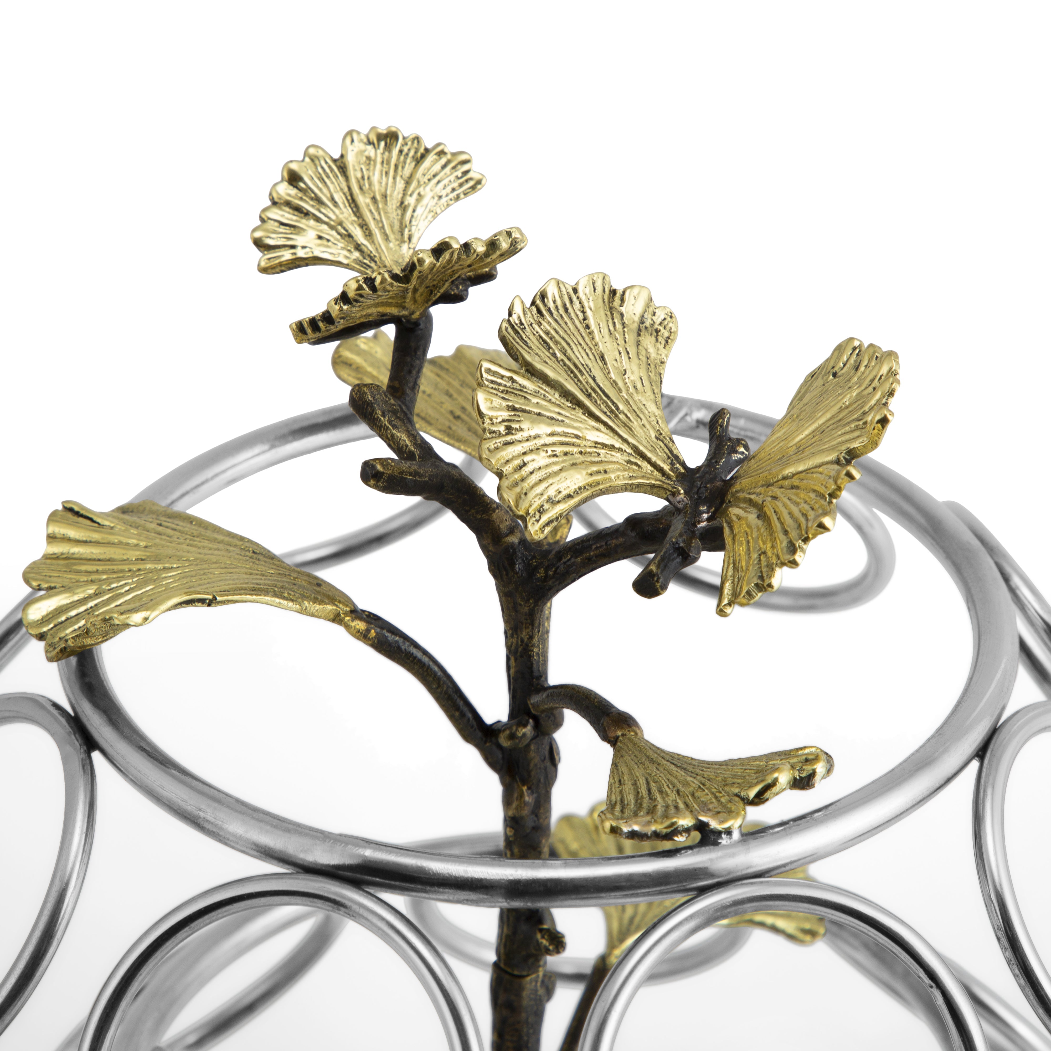 Butterfly Ginkgo K Cup Carousel Holder - Organize & Display Your Keurig Coffee Pods - Perfect for Kitchen, Office, or Coffee Station
