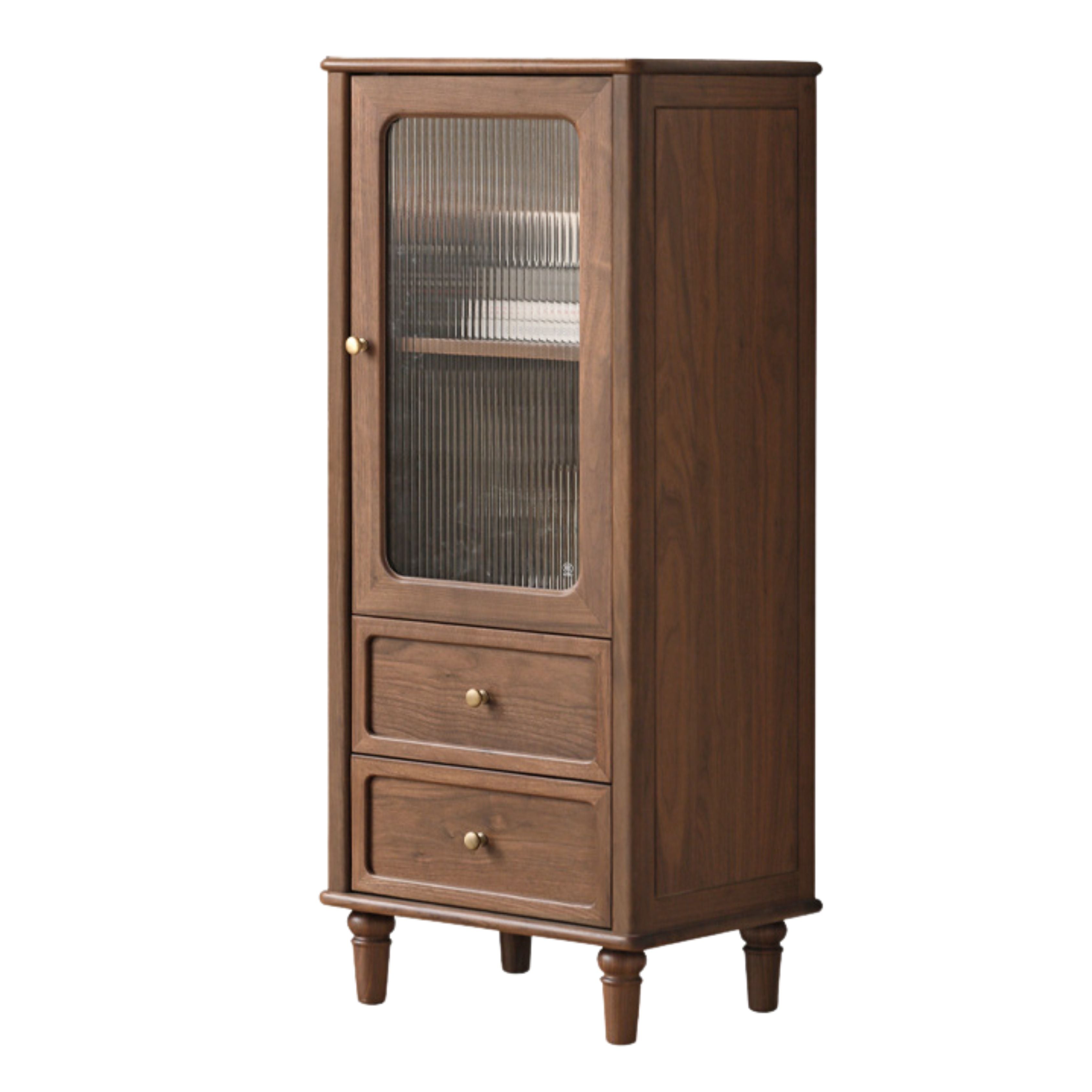 out of stock 20.8x15.7x49.2 inch / 53x40x125cm / walnut color / side cabinet right door