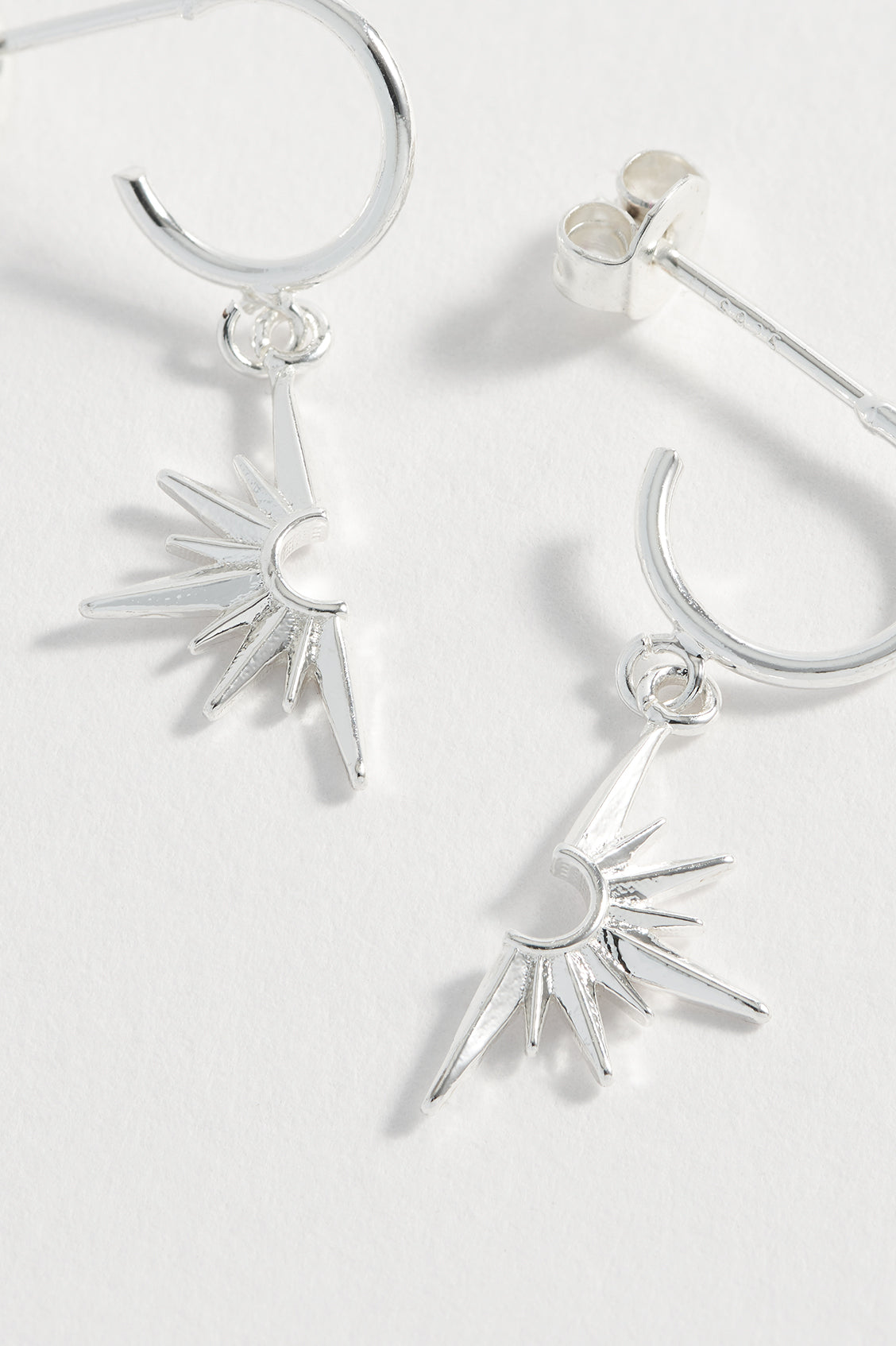Half Star Drop Hoops Earrings - Trendy Dangle Earrings for Women | Perfect for Parties, Date Nights & Everyday Wear