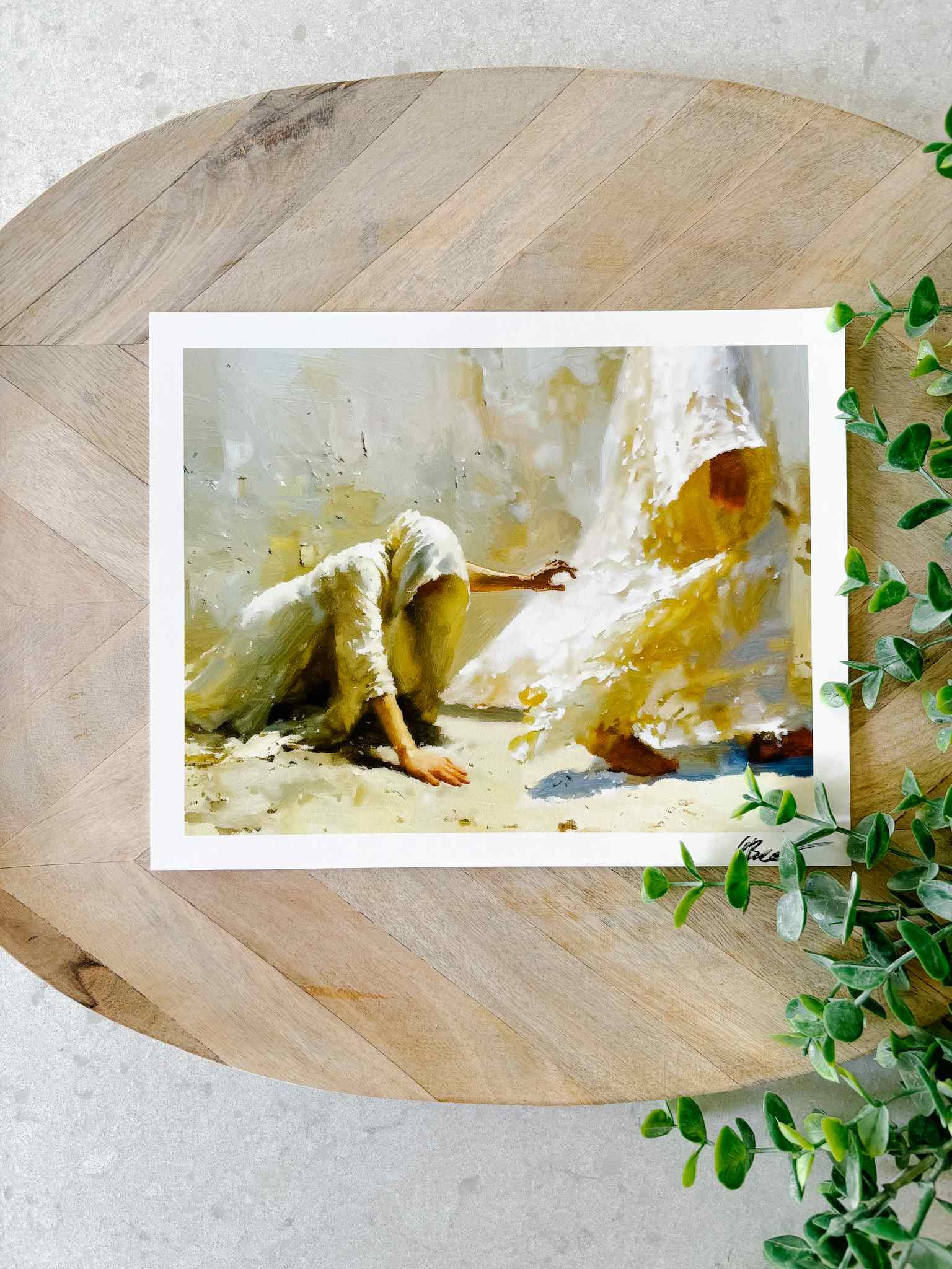 Faith in Him Christian Wall Art Print - Inspirational Bible Verse Decor for Home, Office & Church