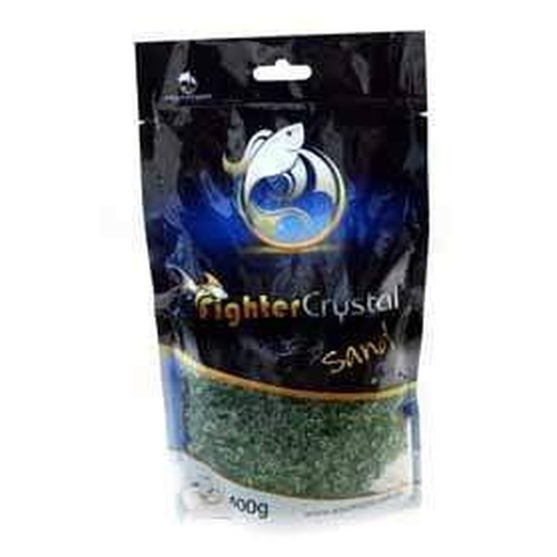 Aquatopia Betta Crystal Sand 400g - Natural Green Substrate for Betta Fish Tanks | Perfect for Aquascaping & Decorative Fish Tank Landscapes