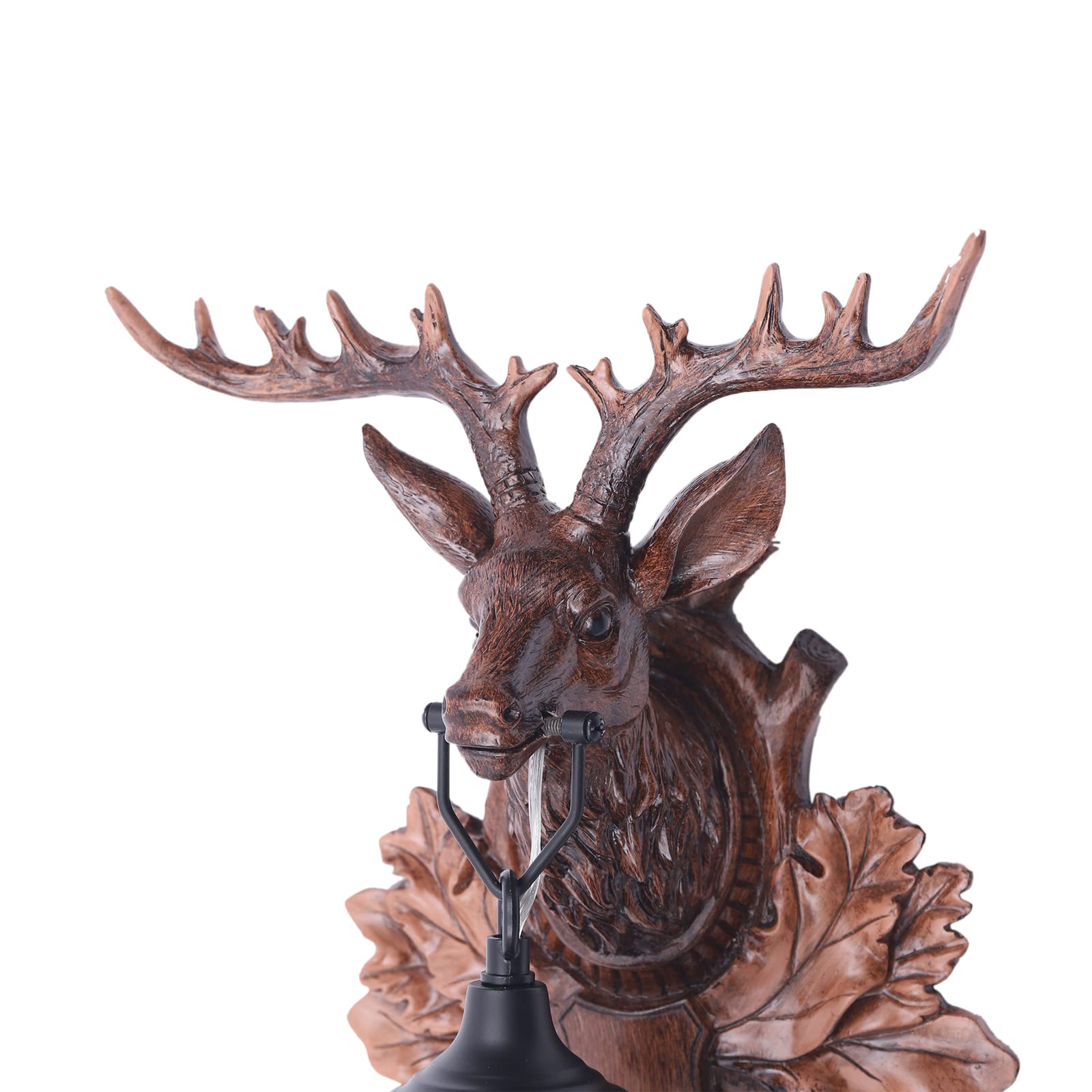 Antler Wall Sconces - Rustic Deer Antler Candle Holders & Wall Lights for Bedroom, Bathroom, Hallway - Crystal Antler Home Decor Lighting Fixtures (Set of 2) | Perfect for Cabin, Lodge, Farmhouse & Western Style Interior Decorating