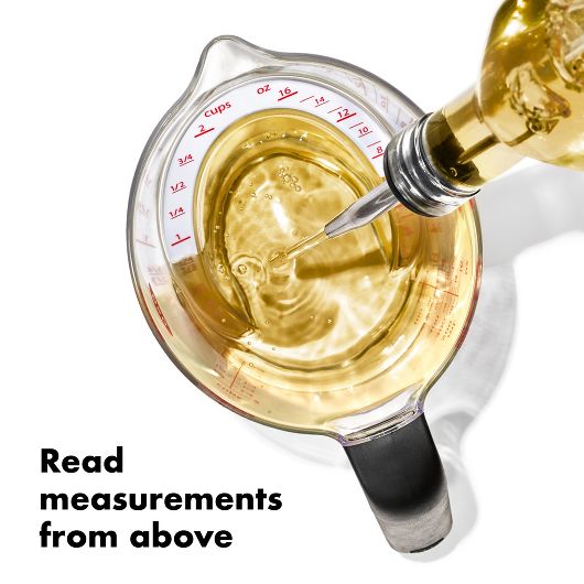 1 or 2 Cup Angled Measuring Cup - Perfect for Baking, Cooking & Liquid Measurements - Kitchen Essentials for Home Bakers & Chefs