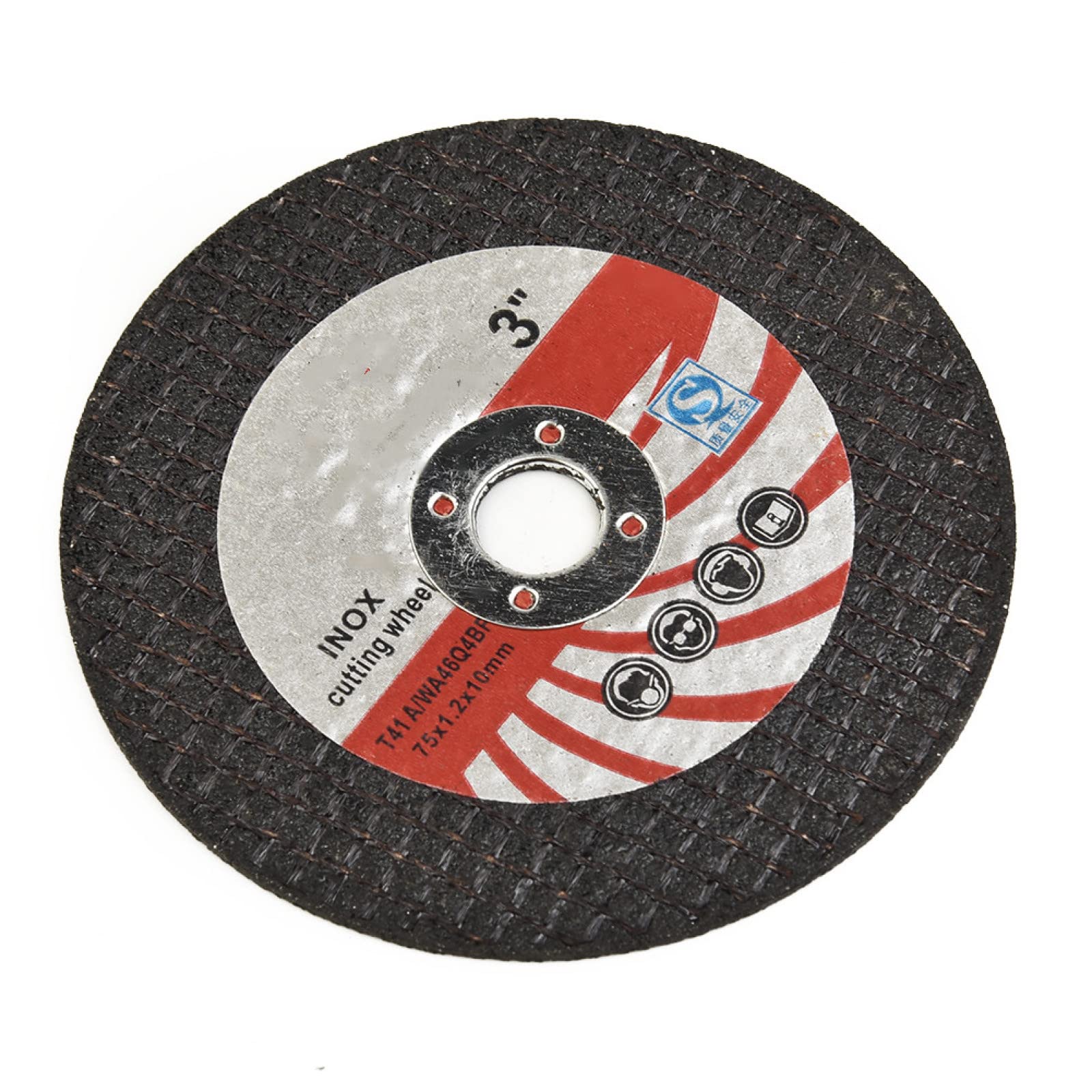 15pcs 75x10x1.2mm Cutting Discs for Angle Grinder - Flap Grinding Wheels & Sanding Pads for Metal, Wood, Stone Polishing - Power Tool Accessories for DIY & Professional Use