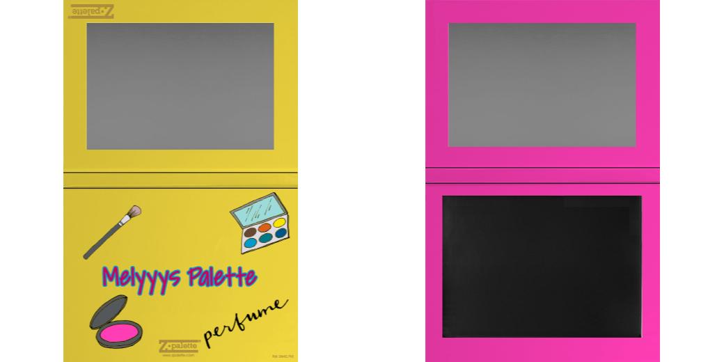 Custom Extra Large Z Palette - Magnetic Makeup Palette for Eyeshadows & Blush - Perfect for Professional Artists & Travel
