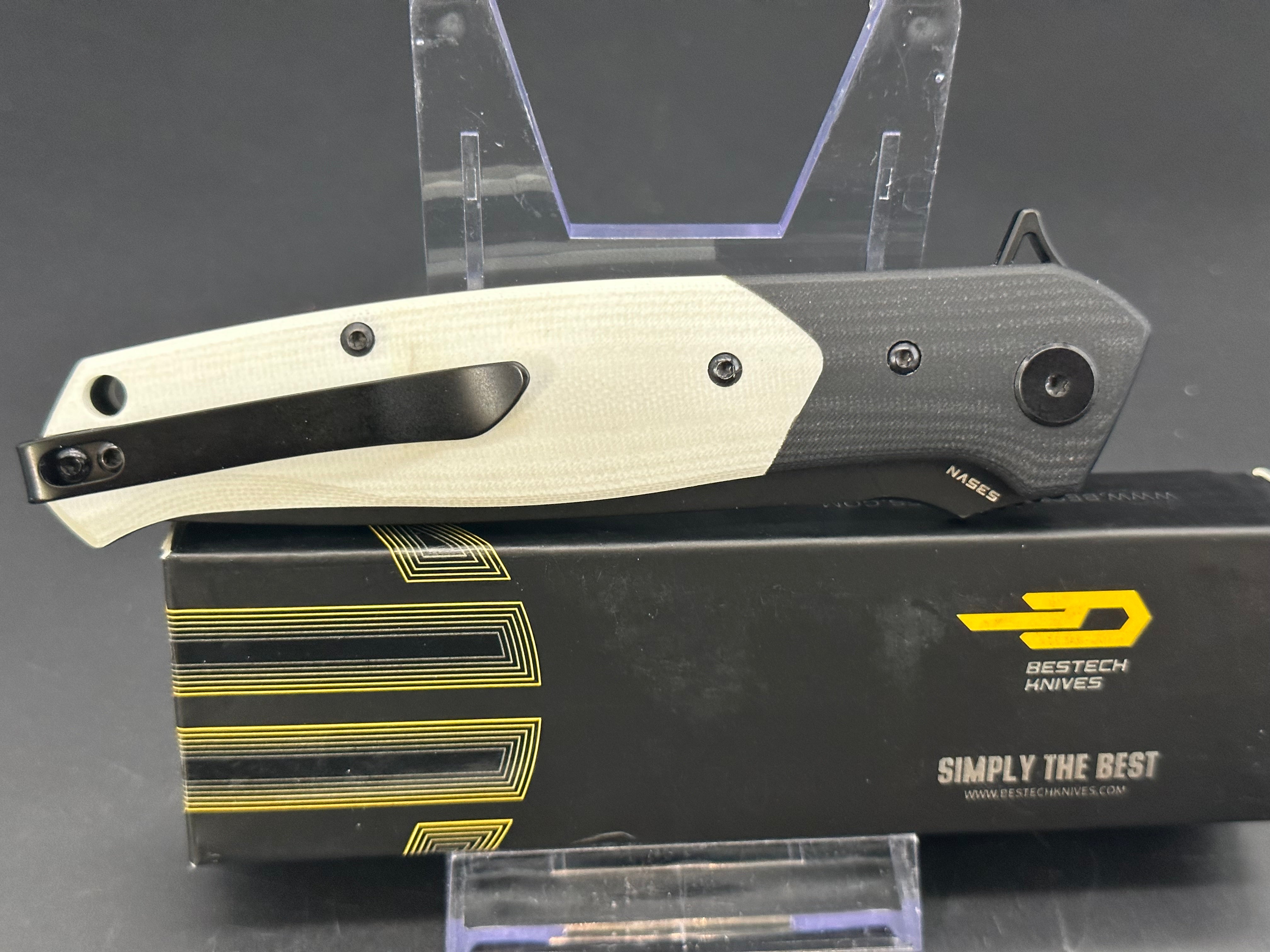 Bestech Swordfish S35VN Folding Pocket Knife - Premium EDC Tactical Knife for Outdoor, Camping, and Everyday Carry