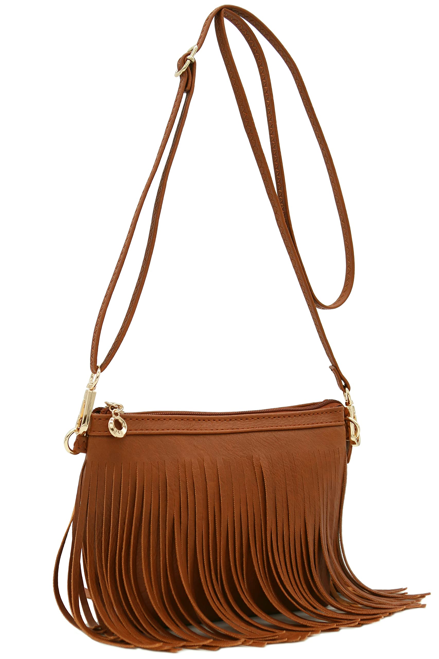 Stylish Small Fringe Crossbody Bag with Adjustable Wrist Strap - Perfect for Casual Outings, Music Festivals & Everyday Use