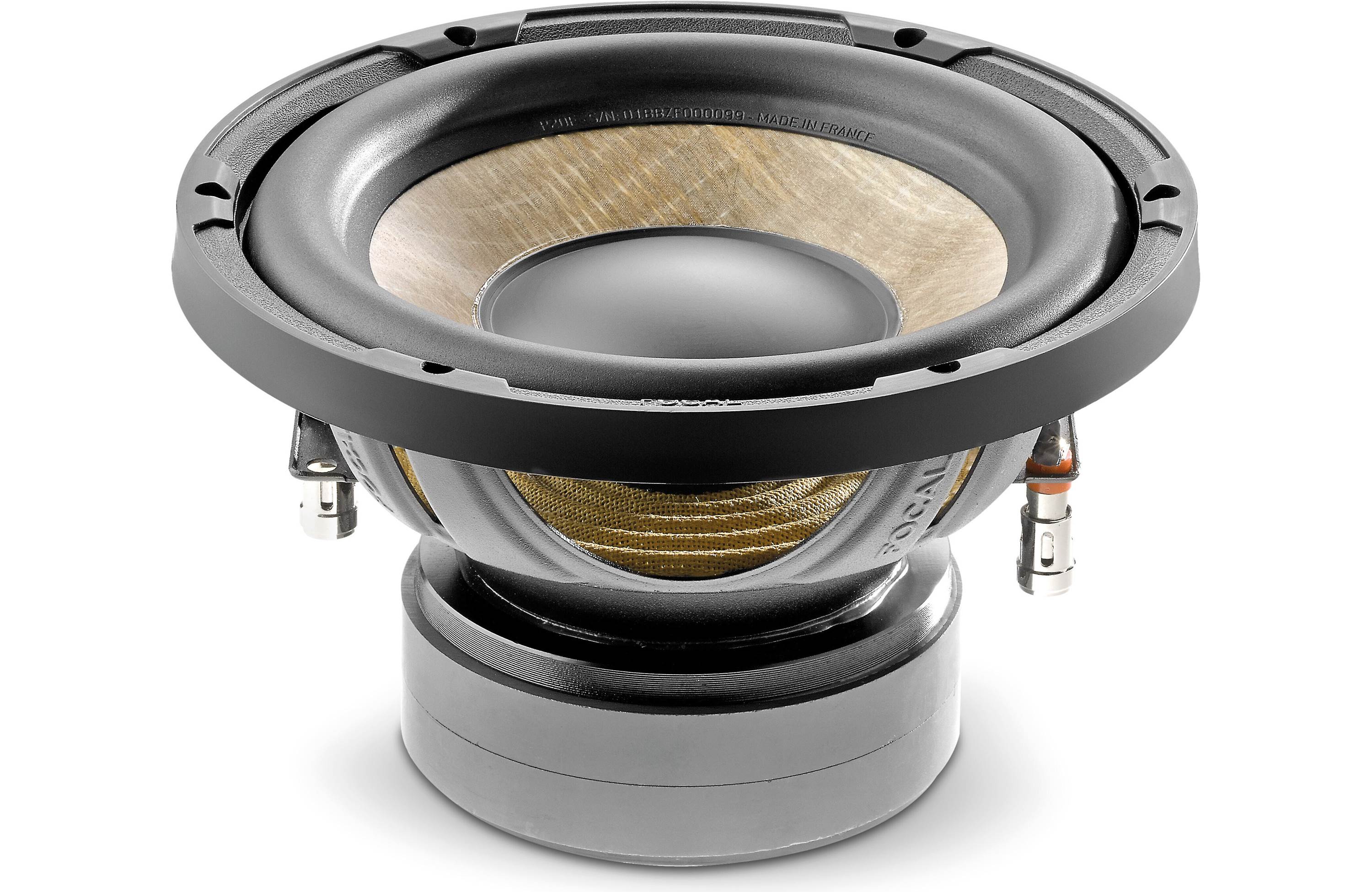 Focal SUB P 20FE 8 Flax EVO Series 4 Ohm Car Audio Subwoofer - High Performance Bass for Vehicles & Home Theater Systems