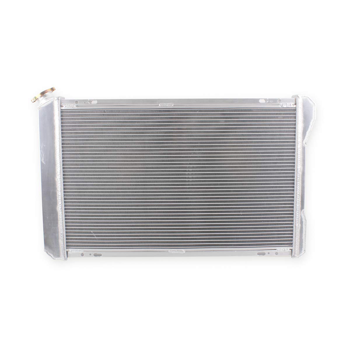 OHOB-COOL 3 Row Aluminum Radiator with Shroud Fan for 1982-1992 Chevy Camaro, Pontiac Firebird, GMC P2500/P3500 - Compatible with V6 & V8 Engines - Perfect for Engine Cooling & Performance Upgrades