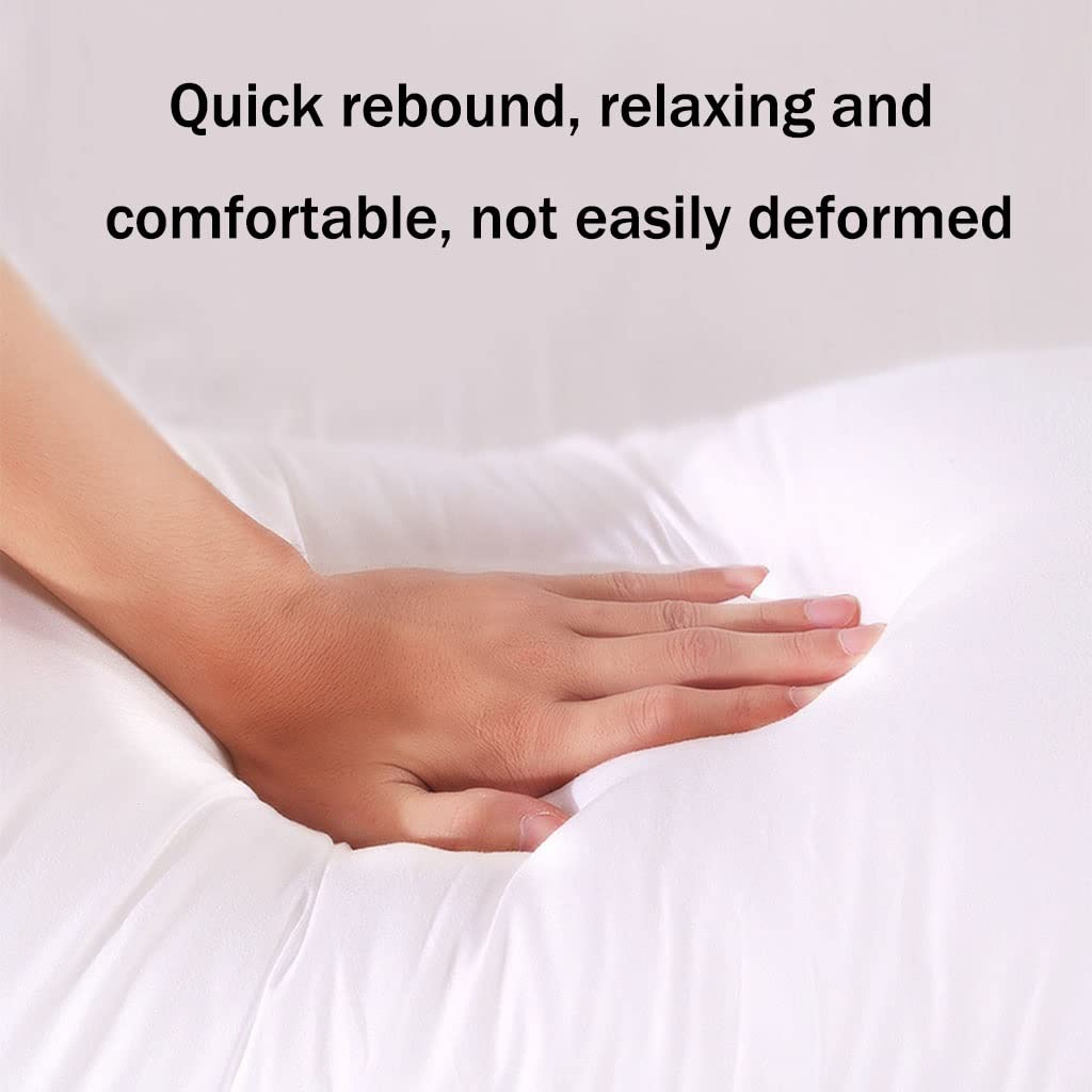 **Ultra Soft Pregnancy Body Pillow for Moms - Support for Belly, Back & Hips - Removable Washable Cover - Perfect for Sleeping, Nursing & Relaxing During Pregnancy**