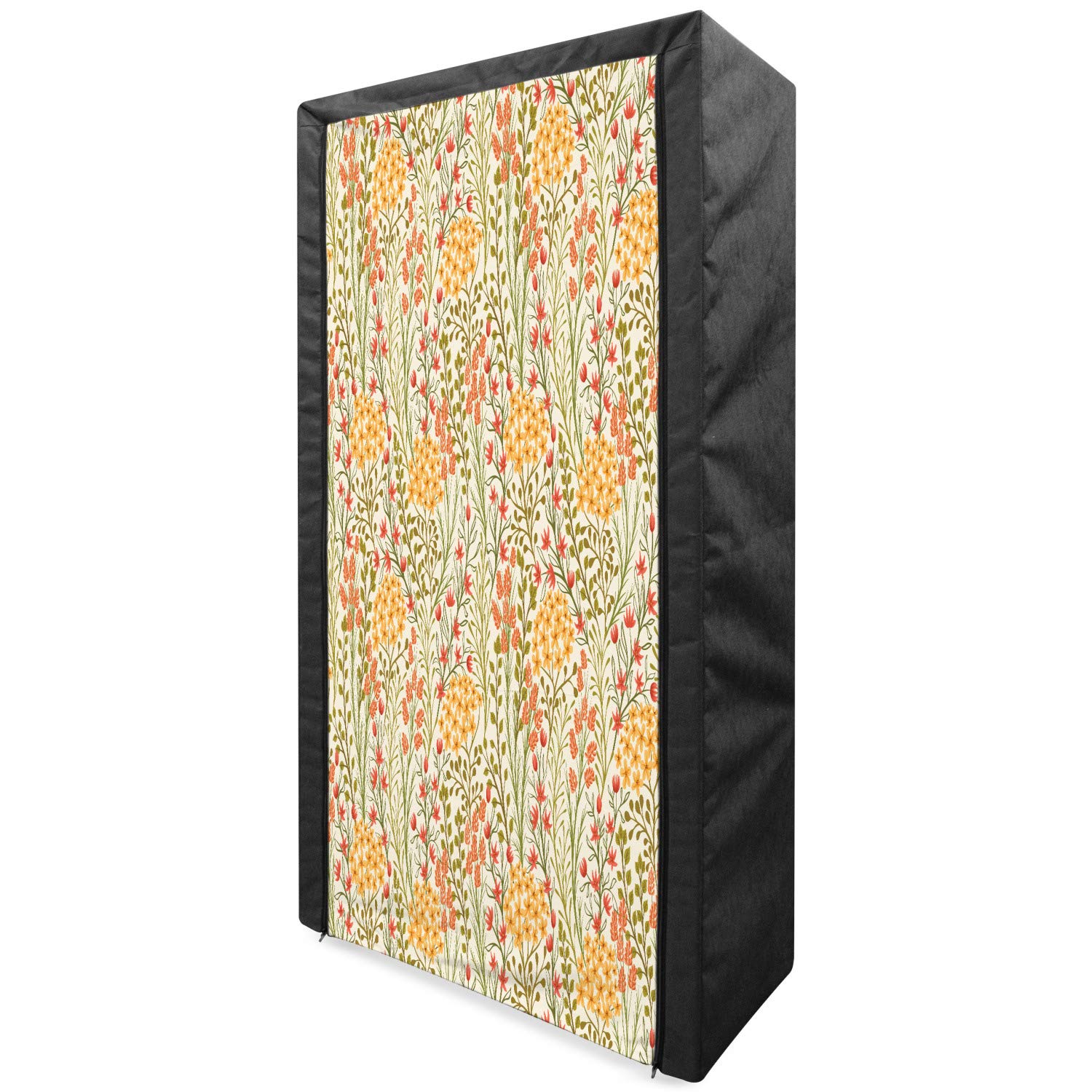 Ambesonne Vintage Floral Fabric Wardrobe - 33.5