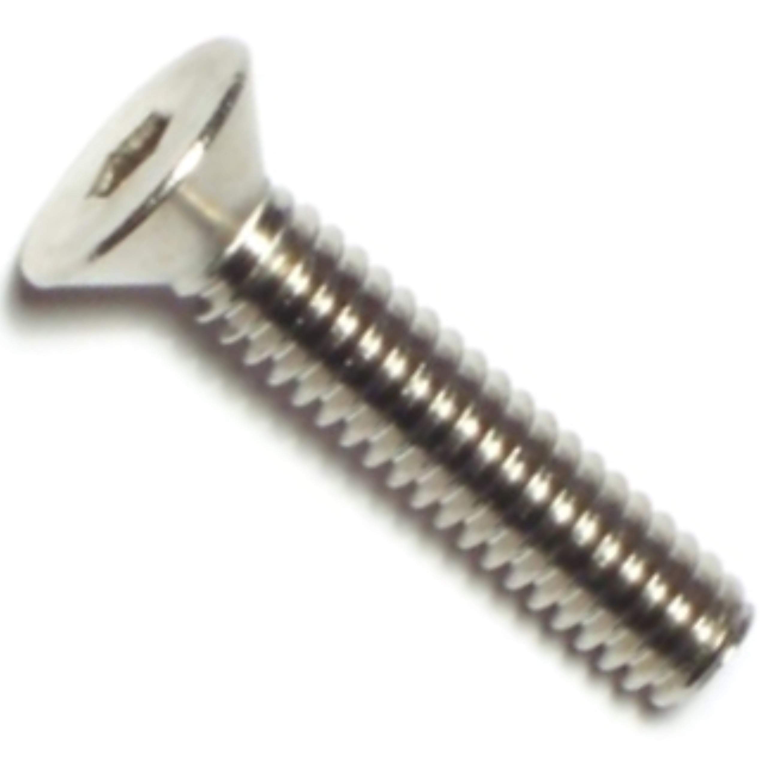1/4-20 x 1-1/4 Inch Flat Head Socket Cap Screws - Pack of 10 - Stainless Steel Machine Screws for Furniture, Electronics & DIY Projects