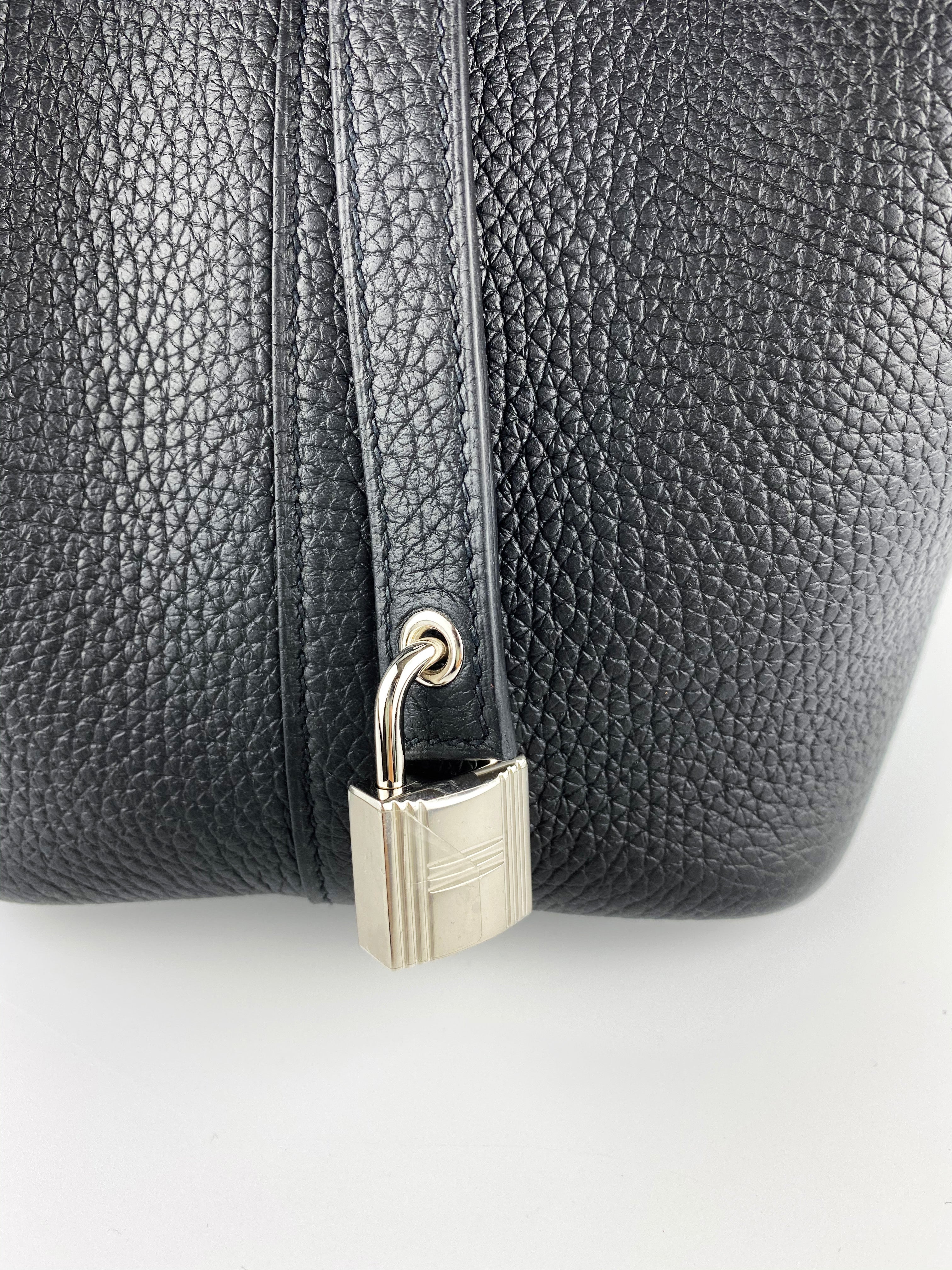 Hermès Noir Picotin Lock 18 Bag - Luxury Handbag for Women | Perfect for Everyday Use, Work & Special Occasions