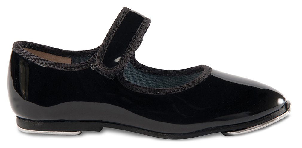 Danshuz Girls' Black Velcro Casual Flats - Comfortable School Shoes for Everyday Wear & Play
