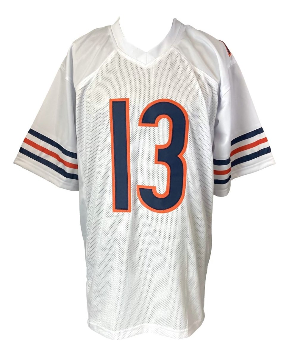 Keenan Allen Chicago Bears Signed White Football Jersey - Authentic NFL Collectible for Fans & Memorabilia Enthusiasts - Perfect for Display, Gifts & Game Day