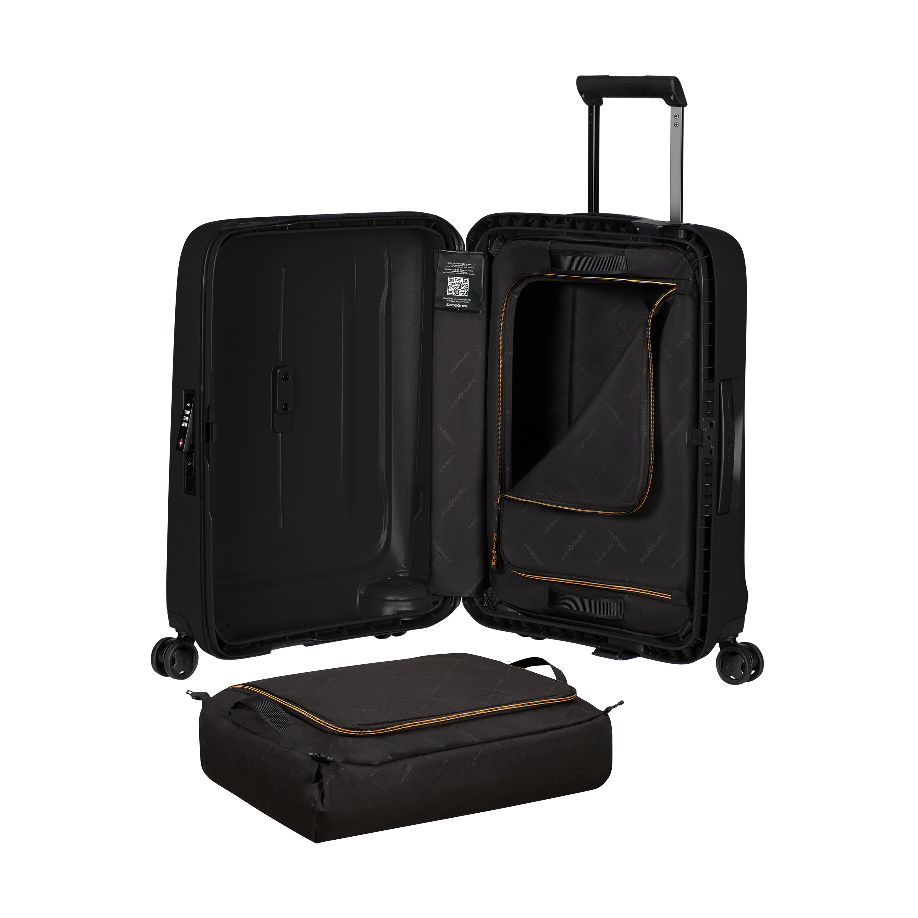 Samsonite Essens 3 Piece Spinner Luggage Set - Lightweight Expandable Suitcase with 360° Wheels for Travel, Business Trips & Family Vacations