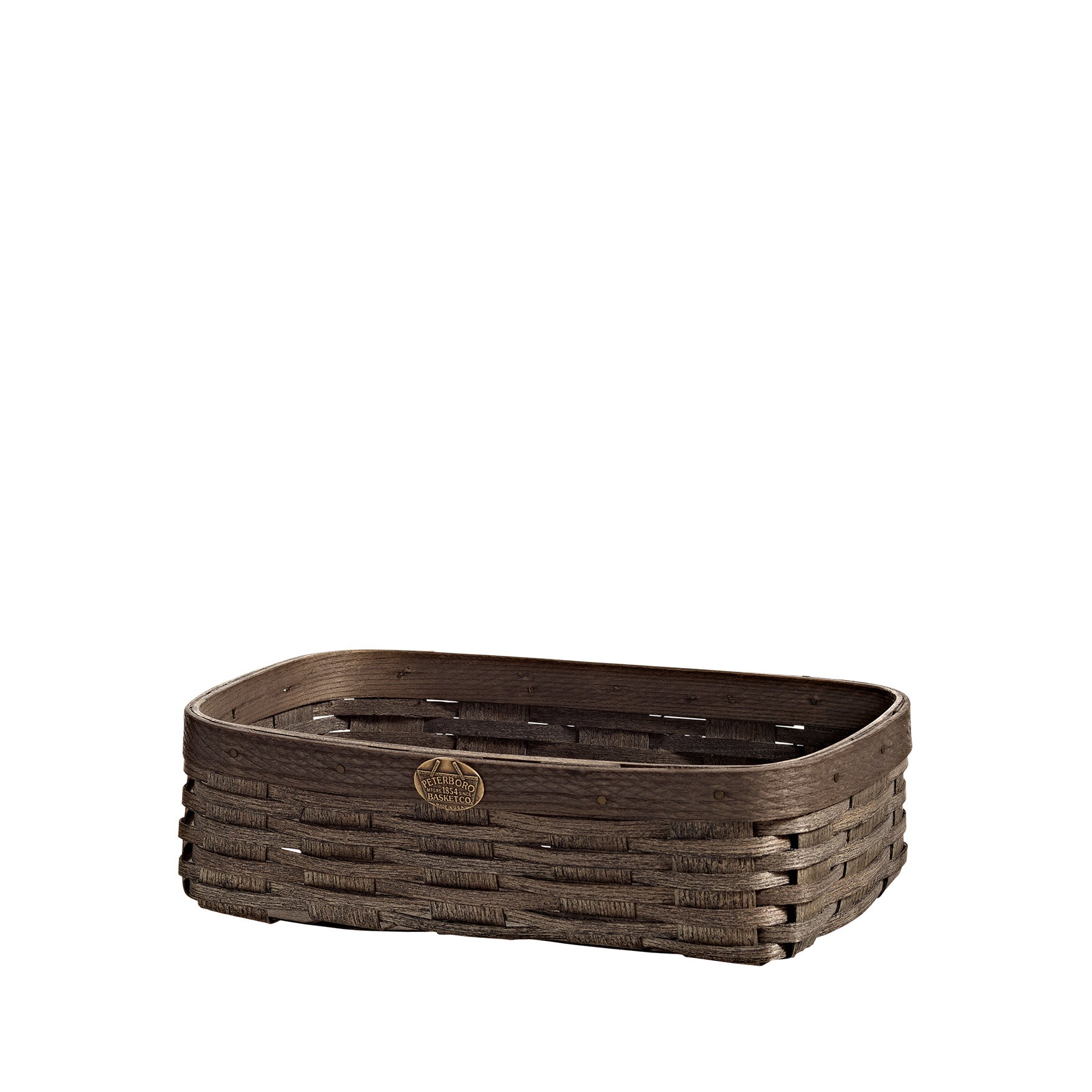 Driftwood Grey Bread Basket - Rustic Wooden Bread Storage Basket for Kitchen, Dining Table, and Farmhouse Decor