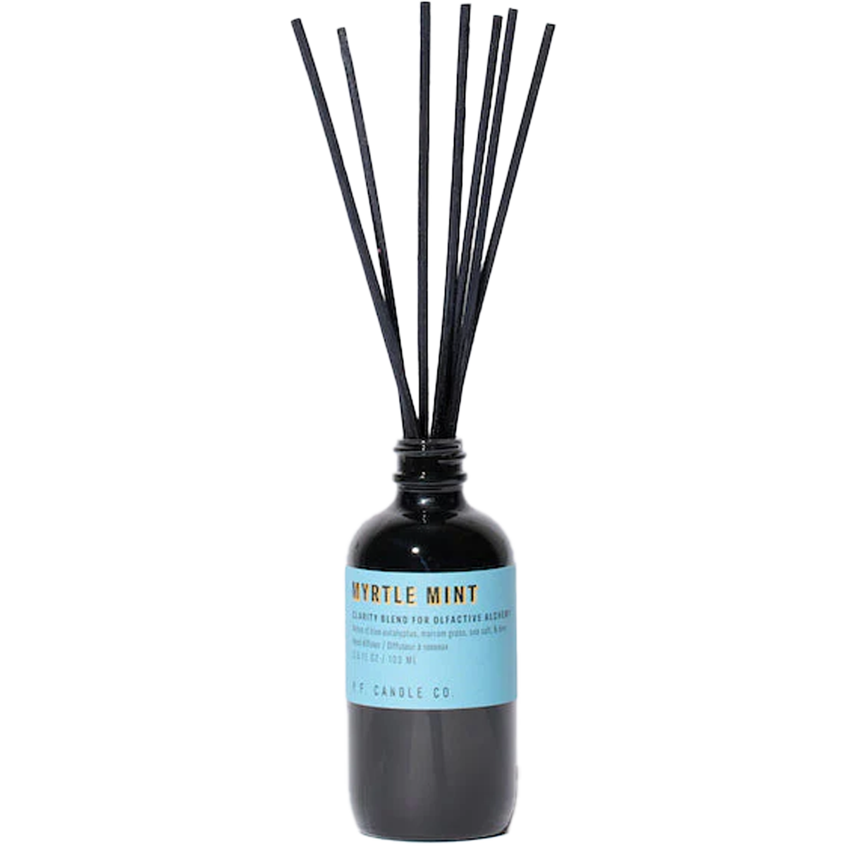 Alchemy Myrtle Mint Reed Diffuser - 100% Natural Essential Oil Aromatherapy for Home, Office, Spa | Relaxing & Refreshing Scent | Long-Lasting Fragrance | Perfect for Bedroom, Bathroom & Living Room