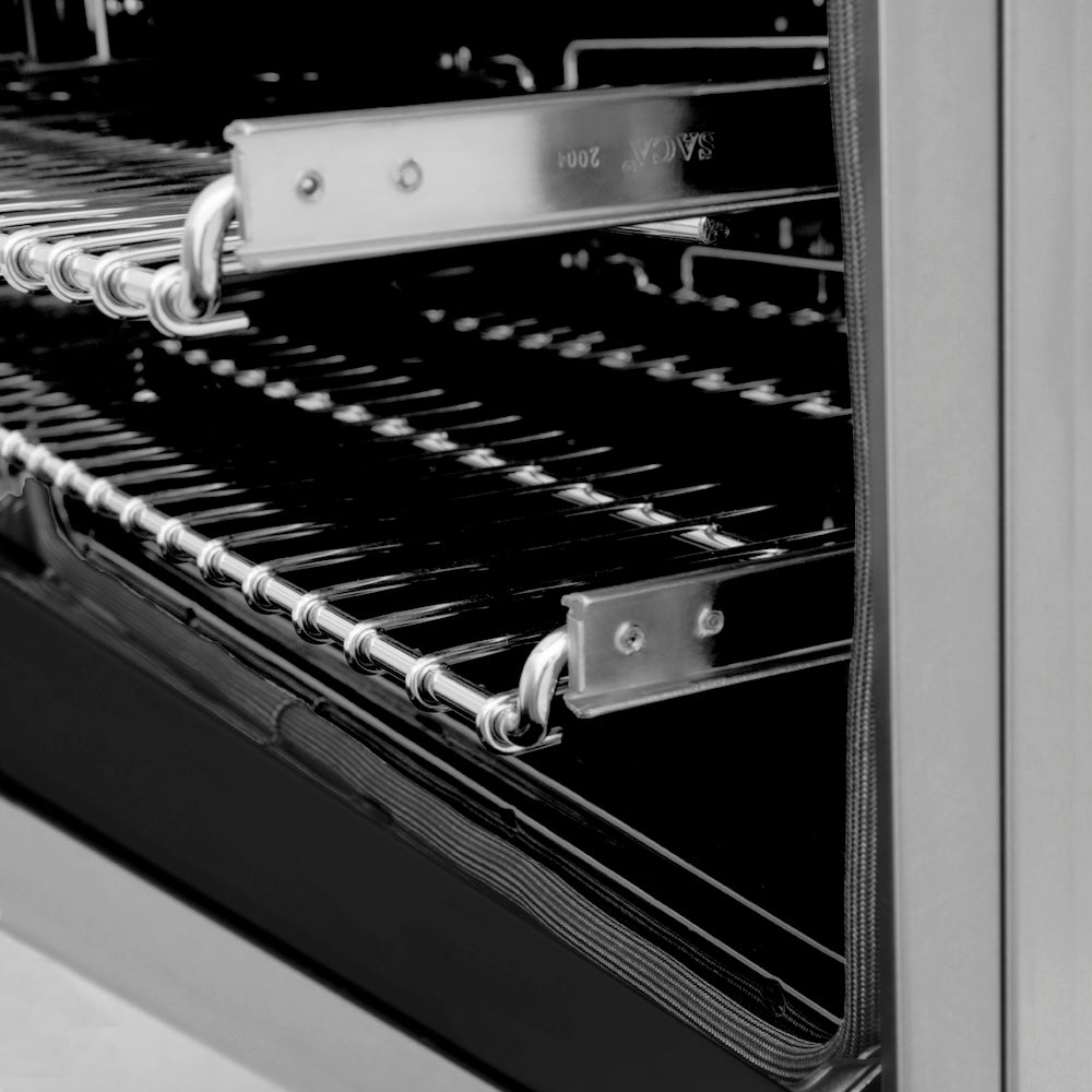ZLINE Autograph Edition 48-inch Stainless Steel Dual Fuel Range with Matte Black Accents - Professional Kitchen Package Includes Range Hood & Dishwasher - Perfect for Modern Home Chefs & Gourmet Cooking