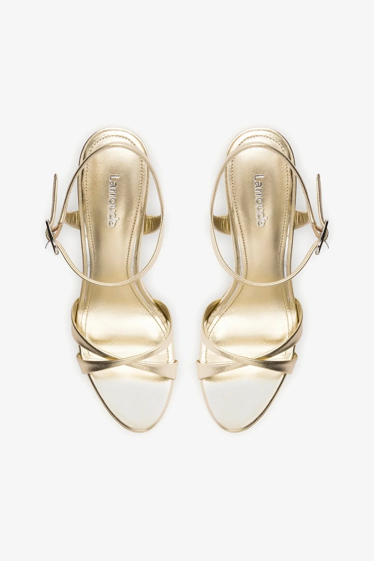 Angelina Gold Metallic Leather Sandals for Women - Comfortable & Stylish Summer Shoes for Beach, Party & Casual Wear