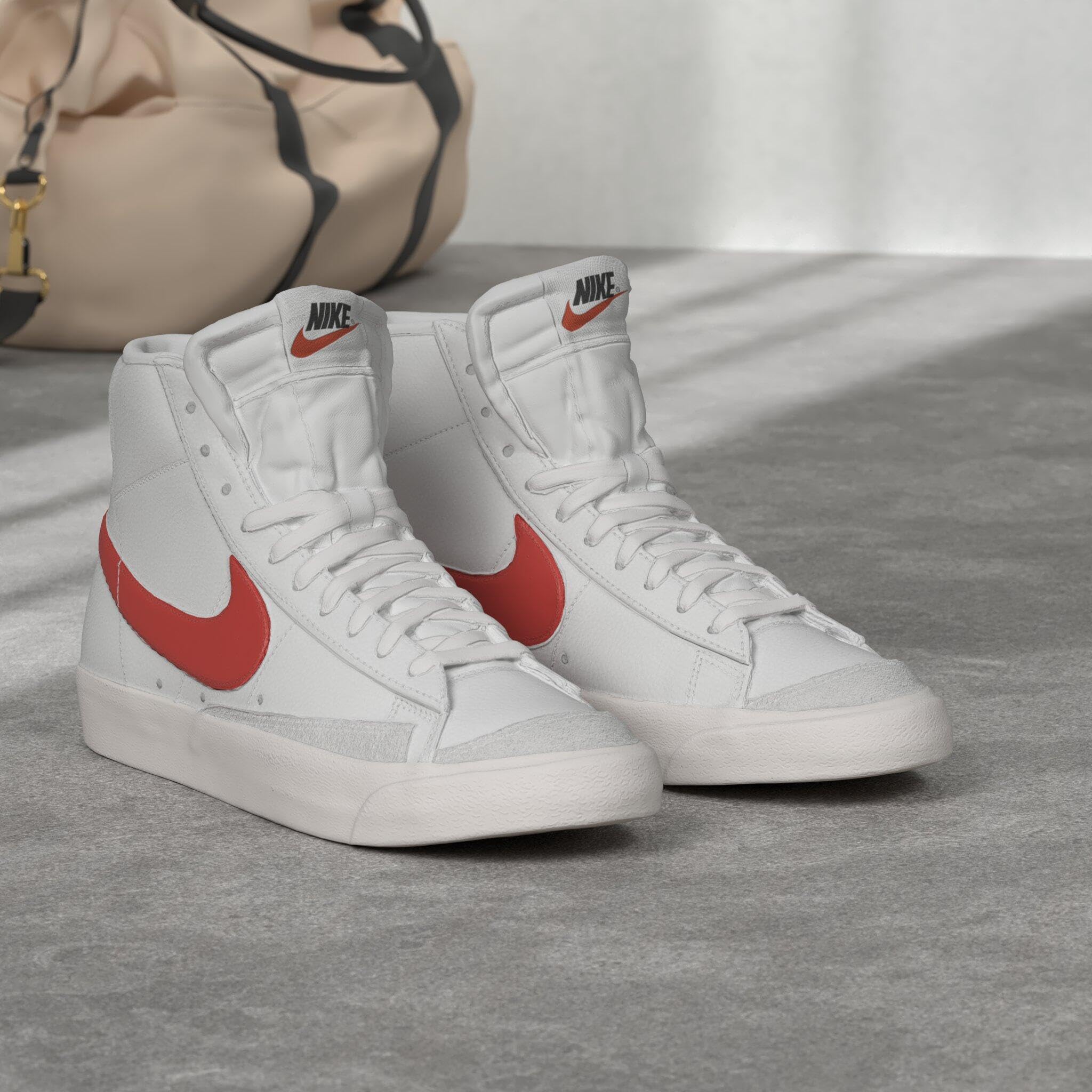 Nike Men's Blazer Mid '77 Vintage Sneakers - Classic Retro Basketball Shoes for Casual Wear & Street Style