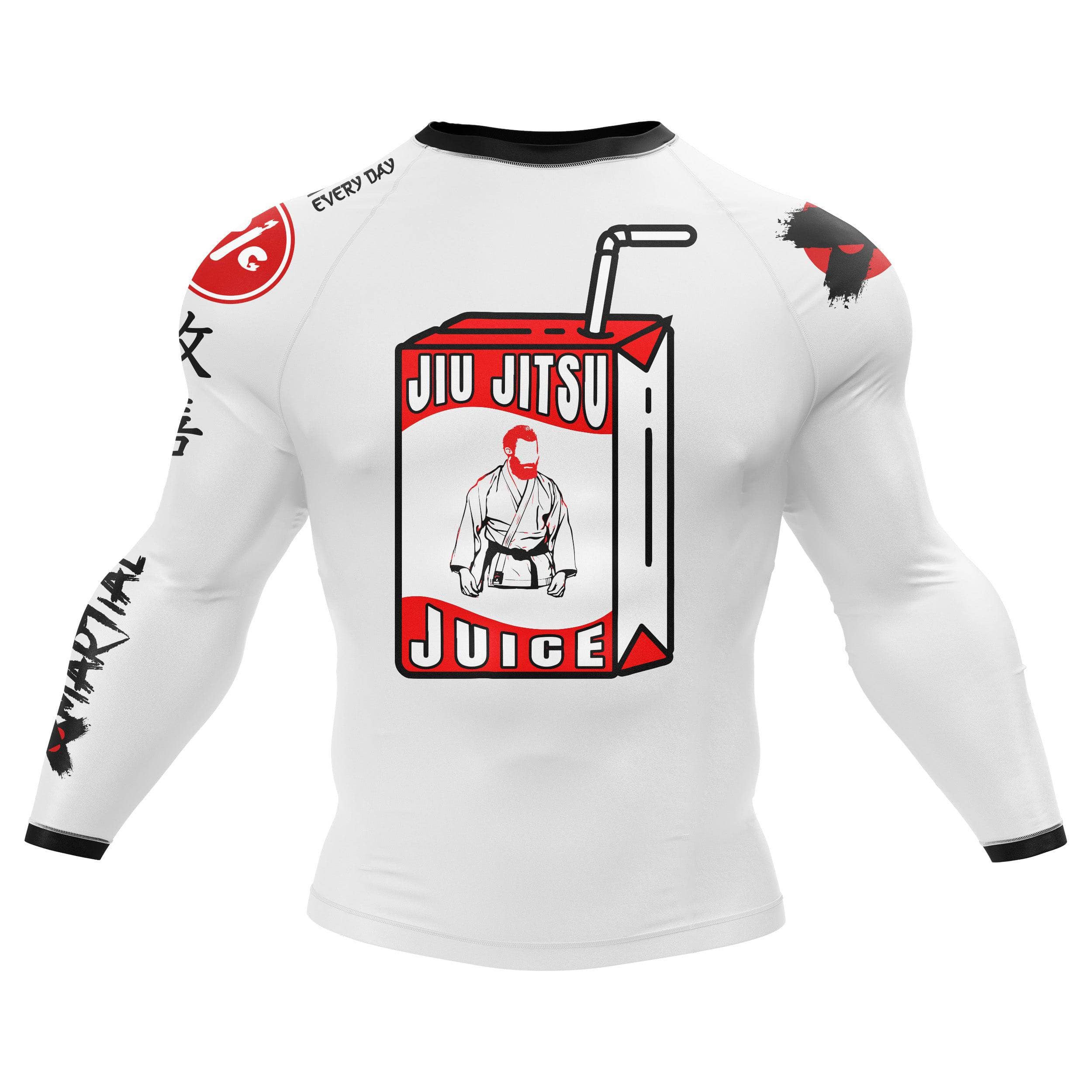 Premium BJJ Rash Guard for Jiu Jitsu Training - Moisture-Wicking & Anti-Bacterial Compression Shirt - Perfect for MMA, Grappling & Brazilian Jiu Jitsu Workouts