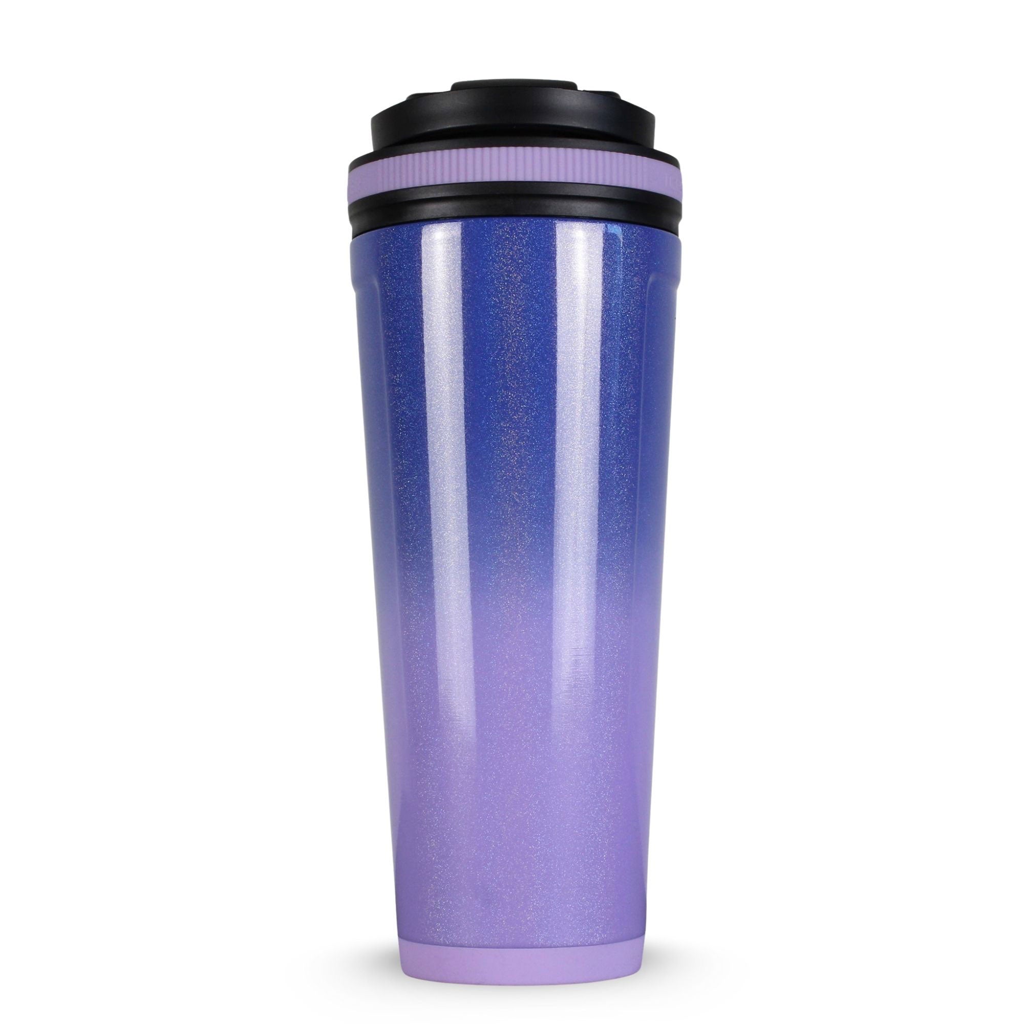 Premium Stainless Steel Ice Shaker Bottle - Leakproof Protein Shaker for Gym, Workouts & Travel - BPA-Free Fitness Water Bottle with Mixing Ball - Ideal for Protein Powder, Pre-Workout & Smoothies