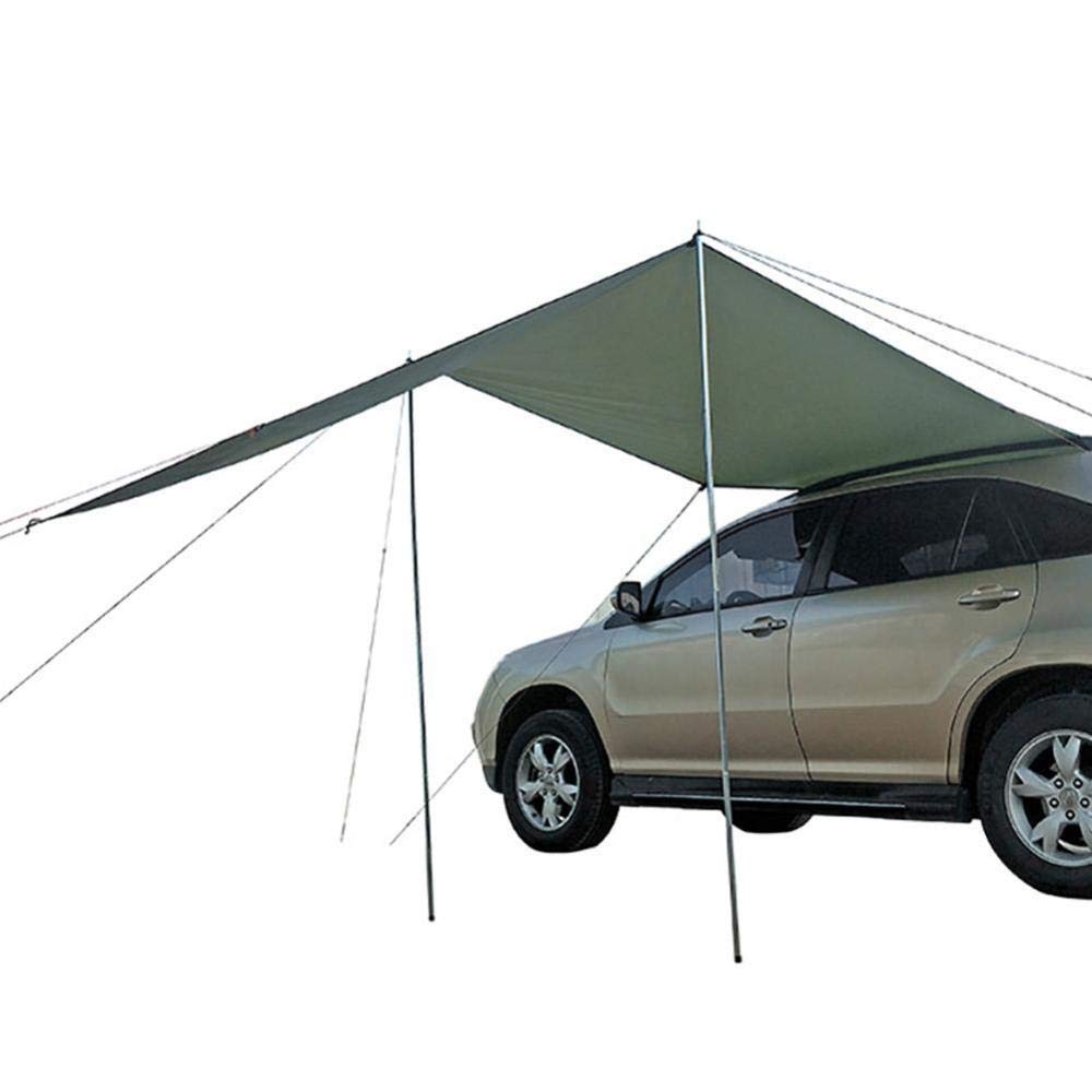 **Waterproof Portable Car Roof Top Tent 440x200cm - Heavy Duty Rooftop Camping Tent with Rain Canopy & Sunroof for Outdoor Adventures, Road Trips & Overlanding**