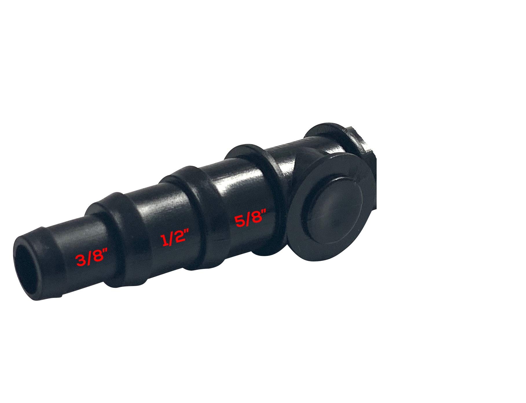 Self Weighted Flexible Air Diffuser for Ponds & Aquariums - 36 Inch Fine Bubble Aeration System with 3 Connection Sizes - Easy Installation & Low Back Pressure by Life by Air - Perfect for Koi Ponds, Fish Tanks & Hydroponic Systems